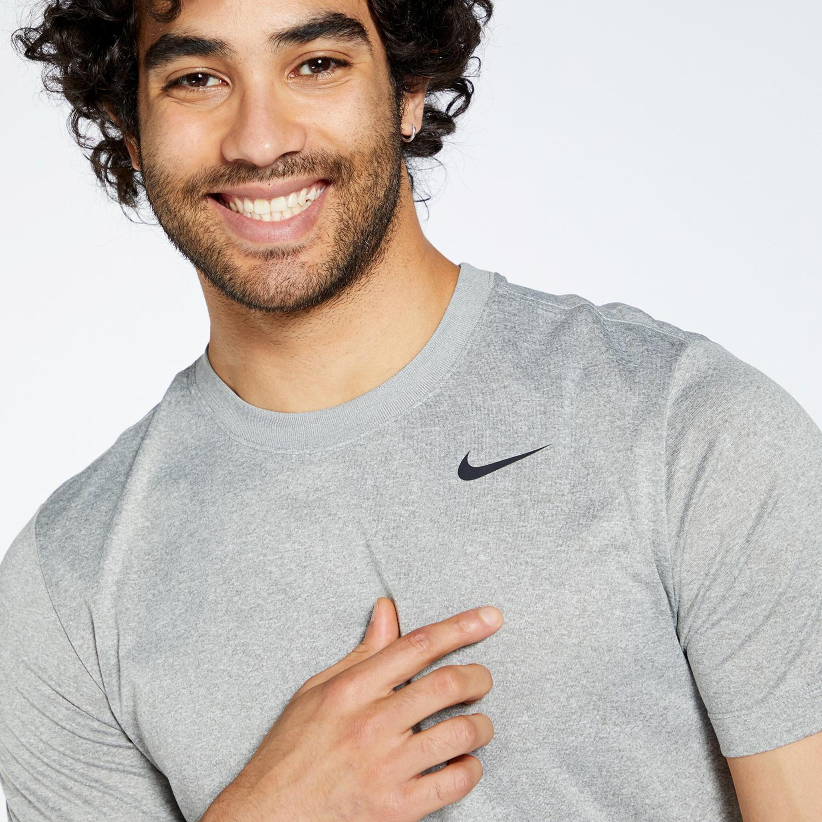 Nike Legend - Gris - Camiseta Running Hombre