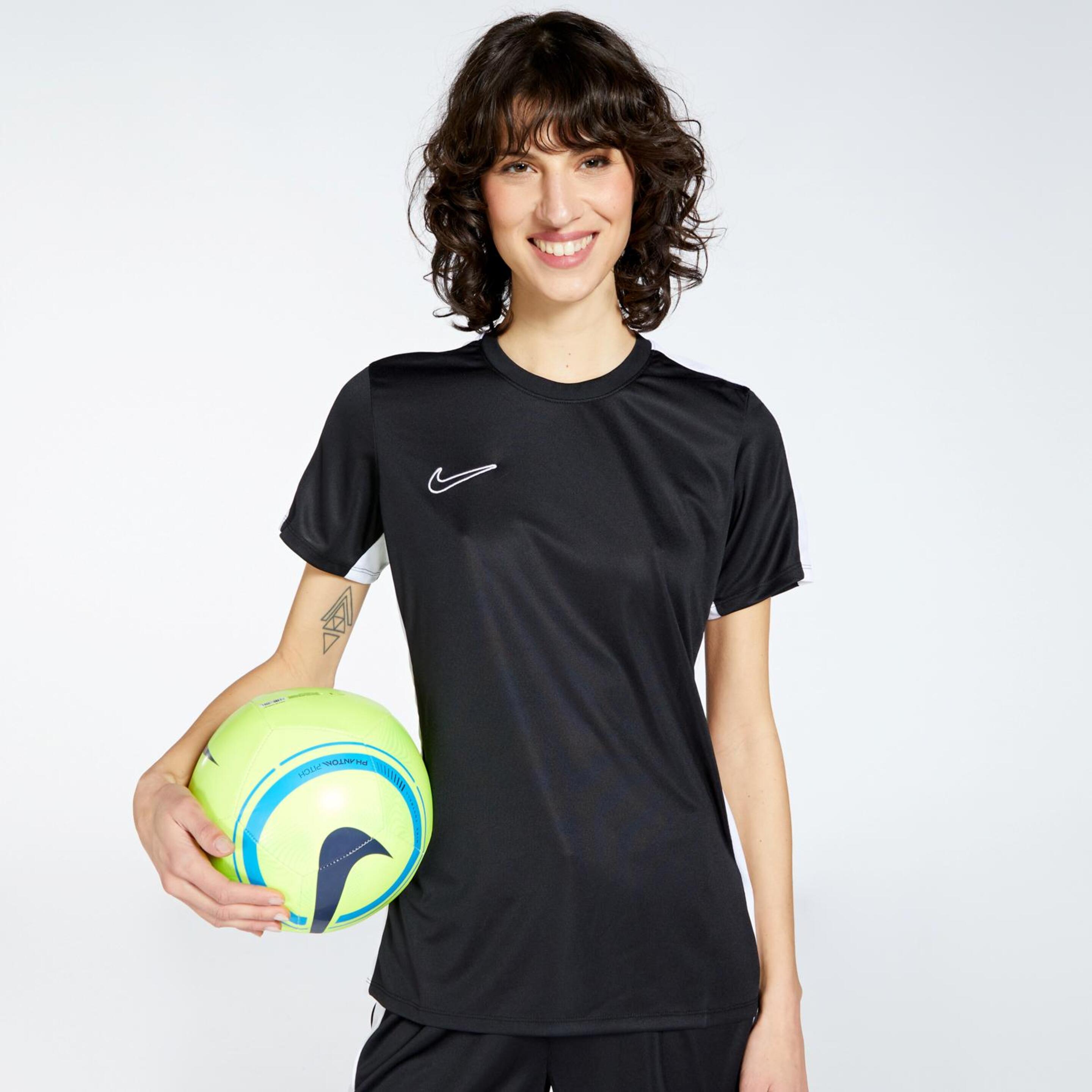 Nike Academy 23 - Preto - T-shirt Futebol Mulher | Sport Zone