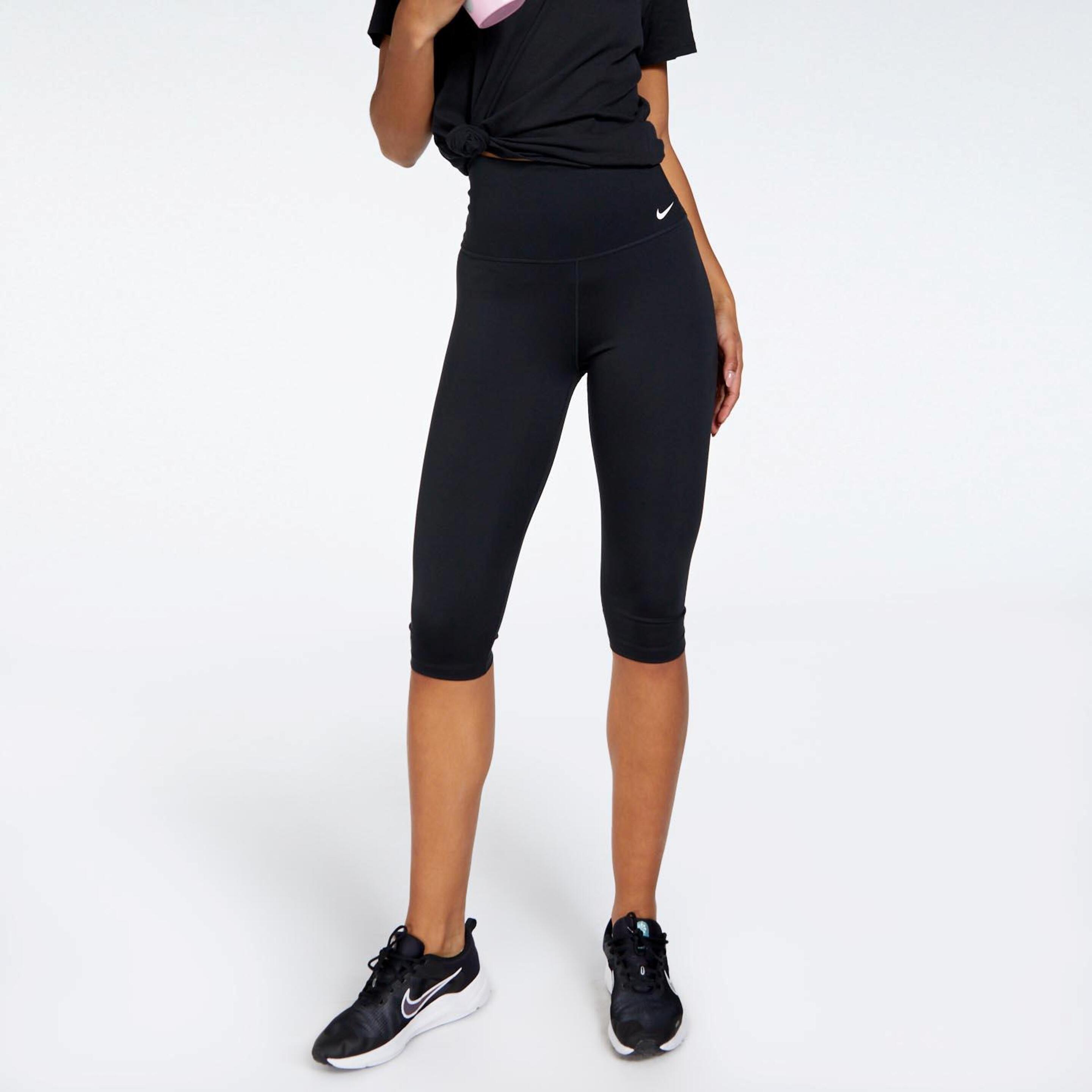 Nike One - negro - Mallas Pirata Mujer
