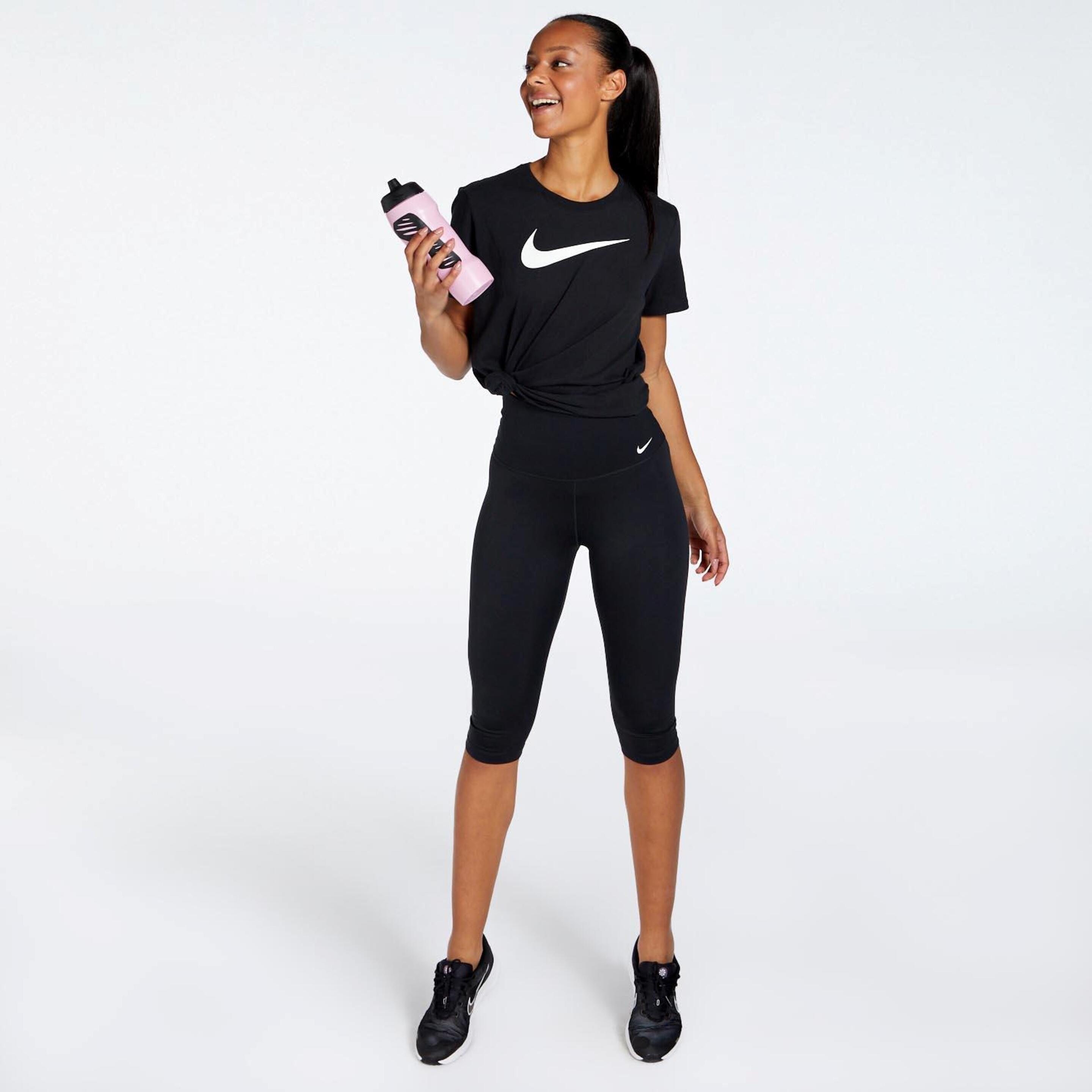 Nike One - Negro - Mallas Pirata Mujer