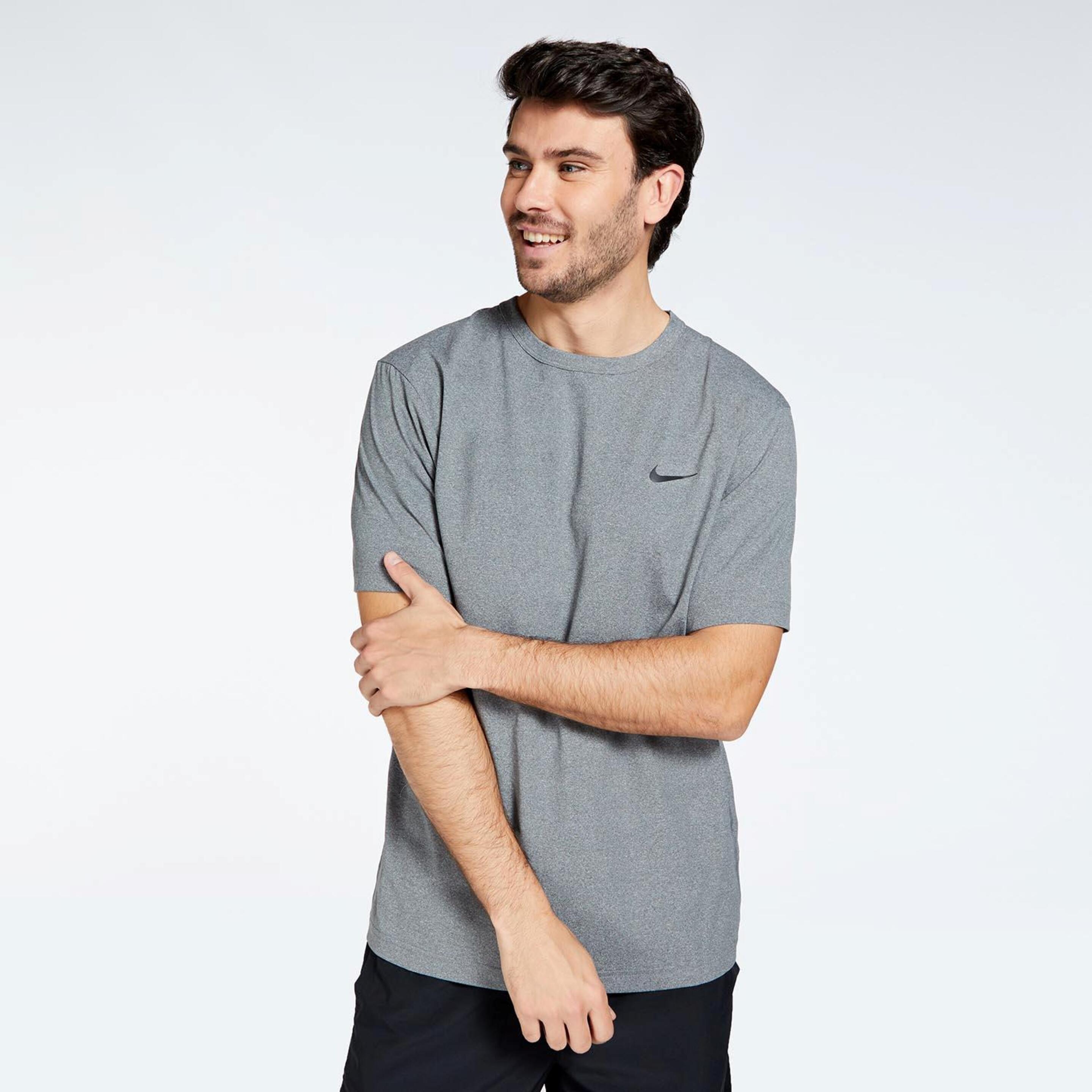 Nike Hyverse - gris - Camiseta Running Hombre