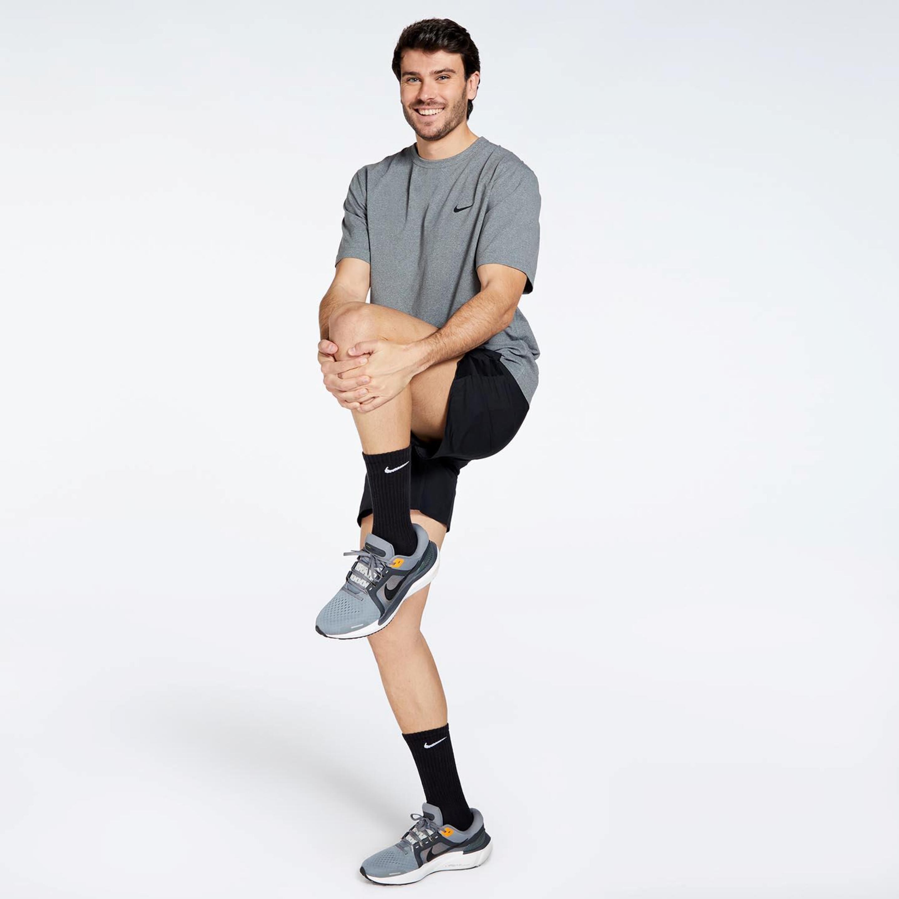 Nike Hyverse - Gris - Camiseta Running Hombre