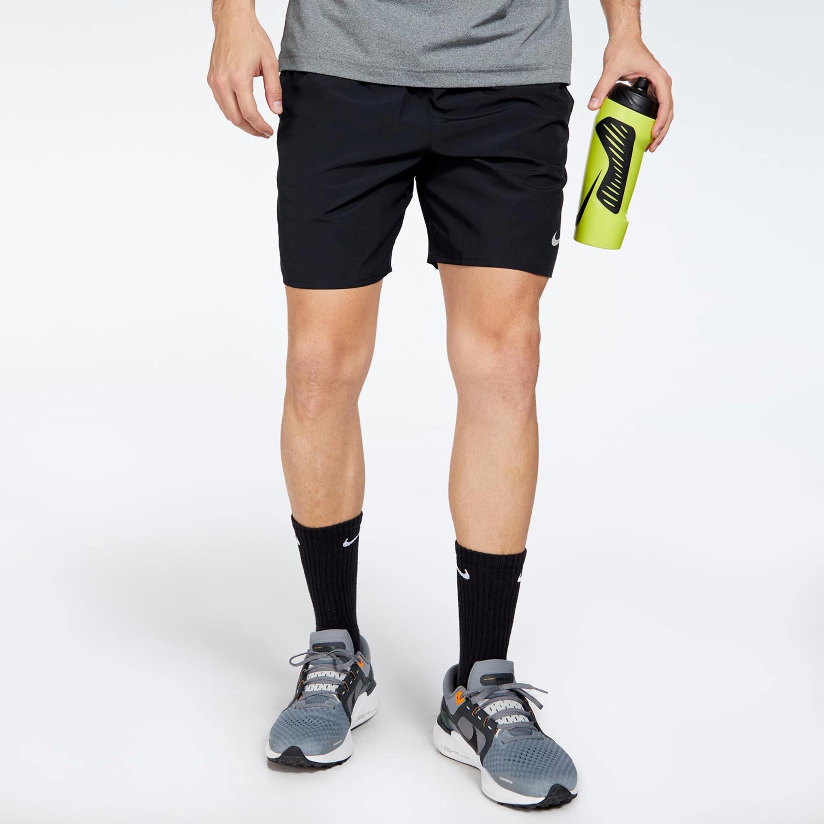 Nike Challenger - negro - Calções Running Homem