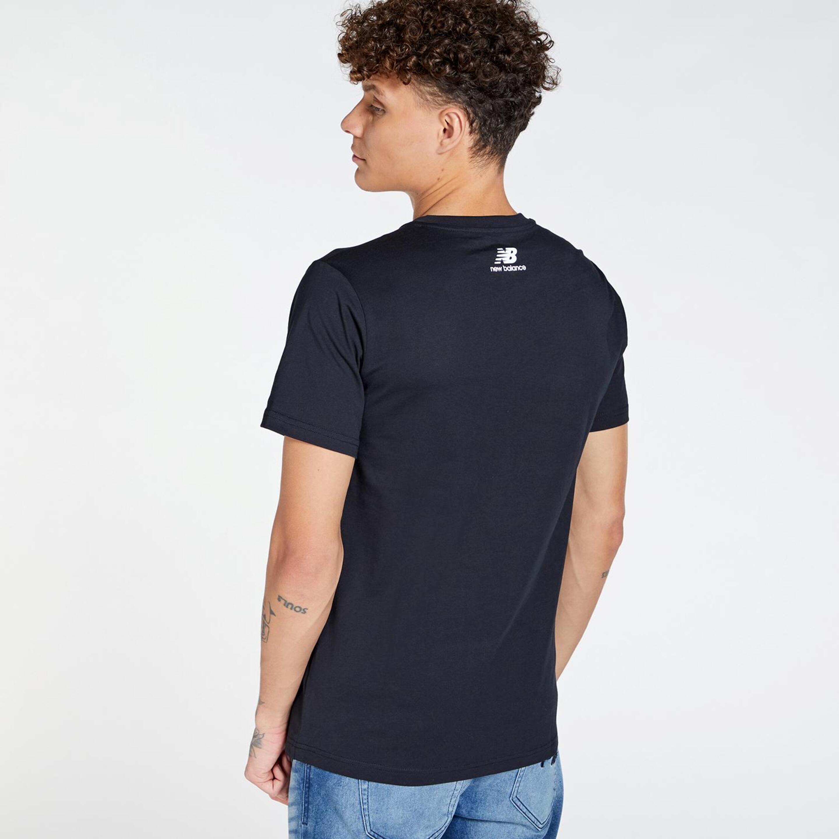 New Balance Frame - Preto - T-shirt Homem | Sport Zone