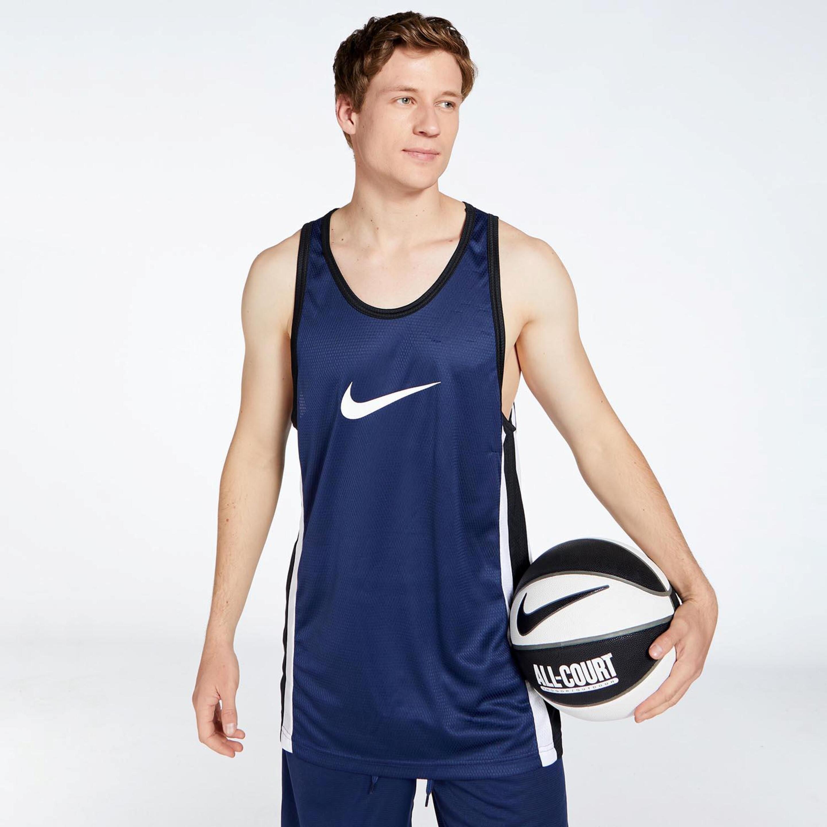 Nike Icon - azul - Camisola Basquetebol Homem