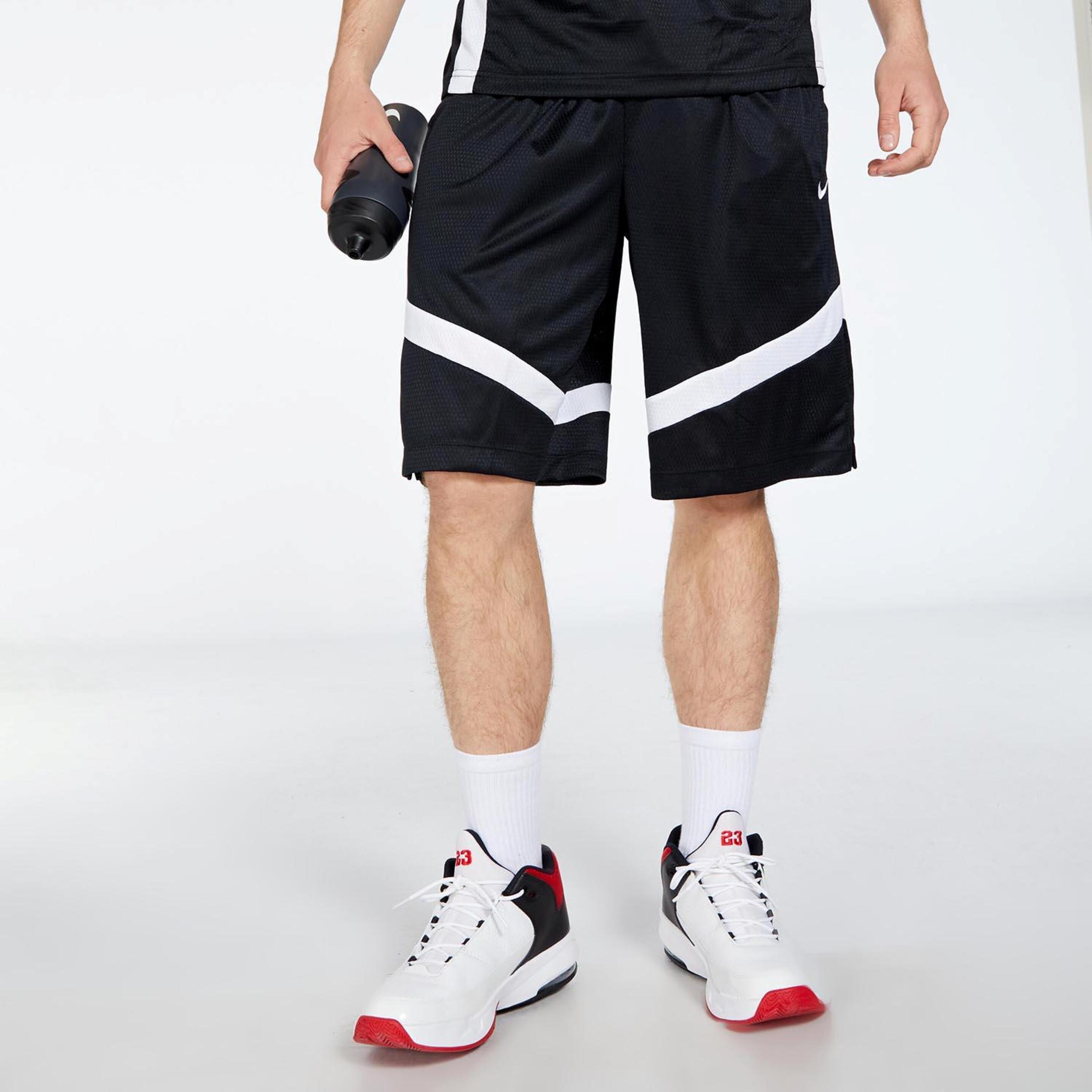 Nike Icon - negro - Pantalón Basket Hombre