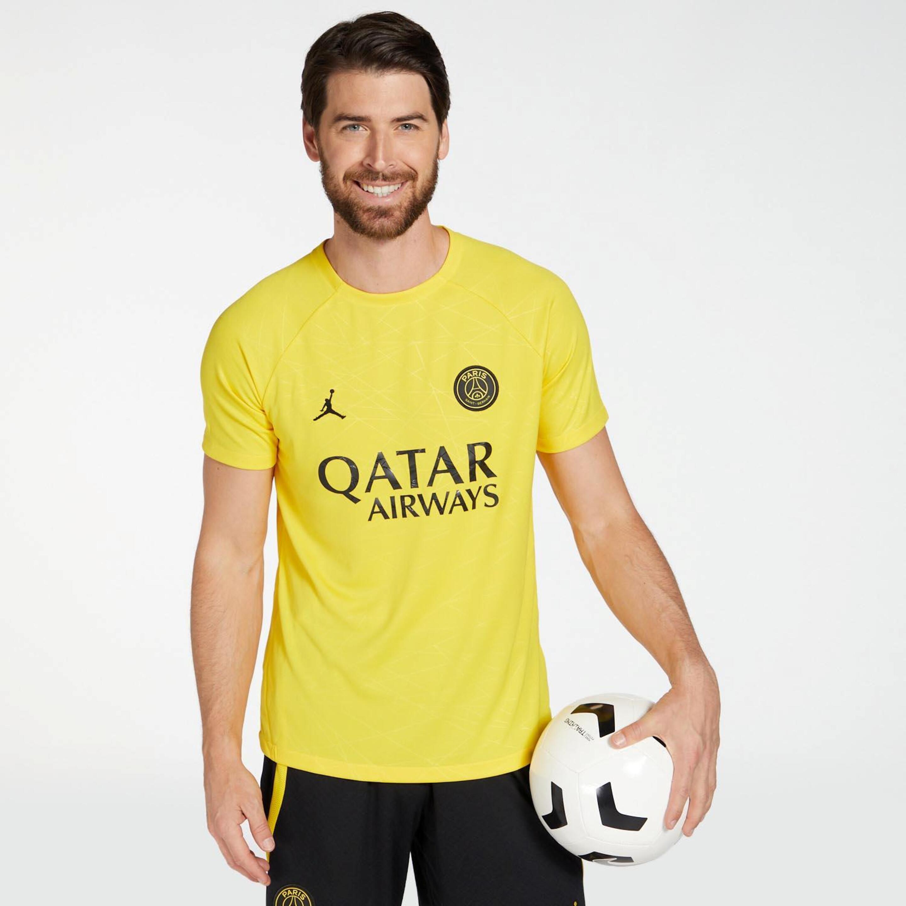 Camiseta Psg 4º Equipación 22/23 - amarillo - Camiseta Fútbol Hombre