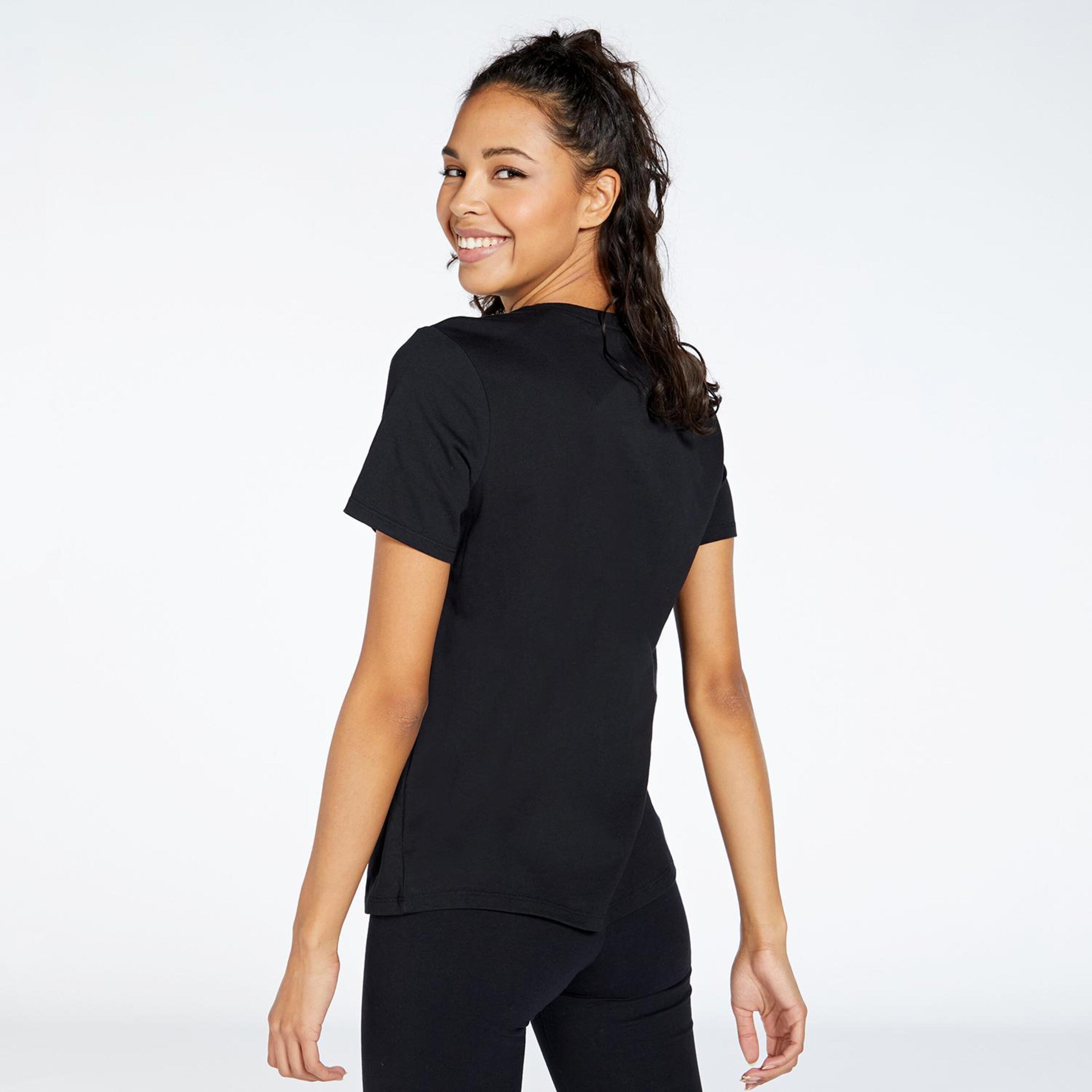 Nike Sportswear Essentials - Negro - Camiseta Mujer