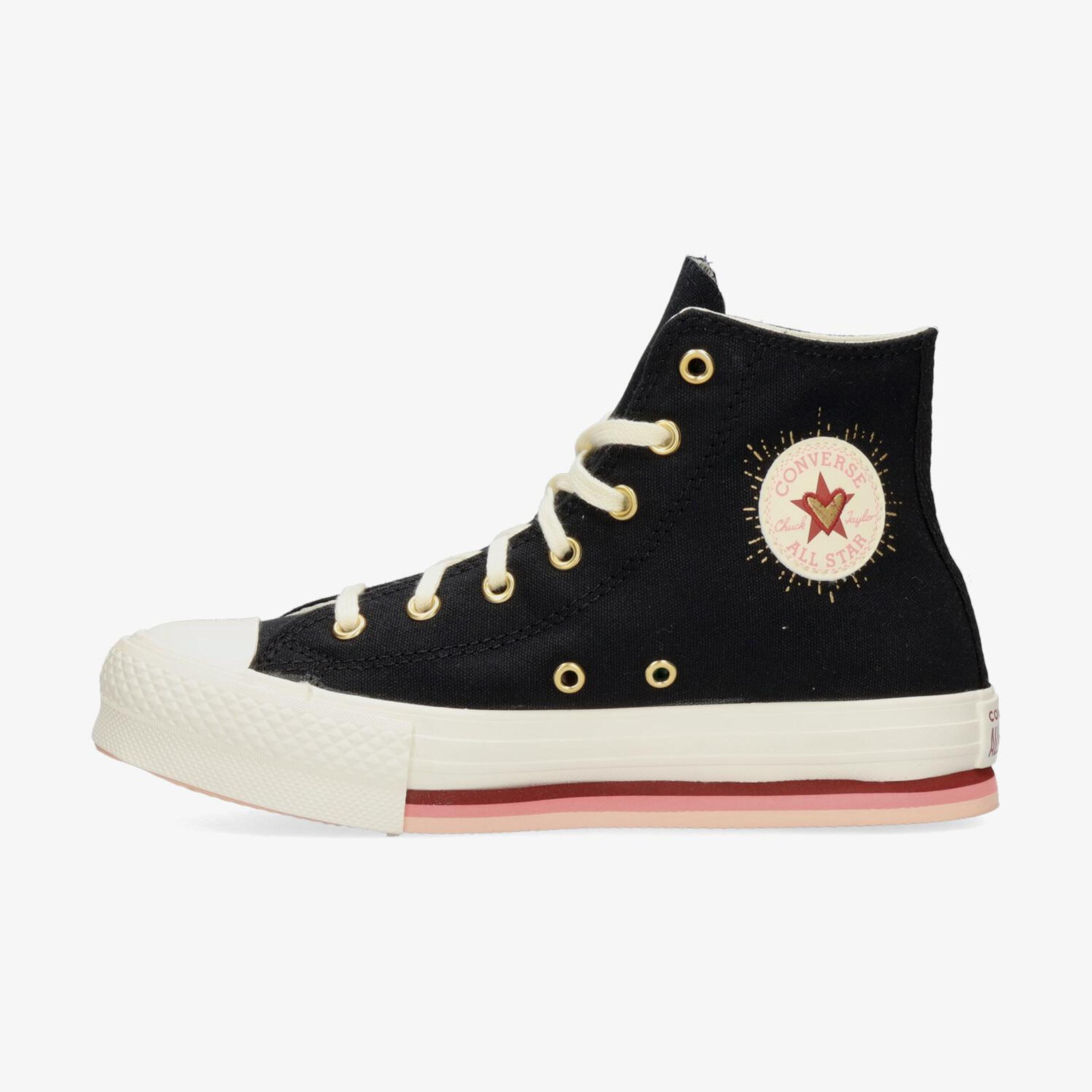 Chuck Taylor All Star Lift Jra Bota Lona