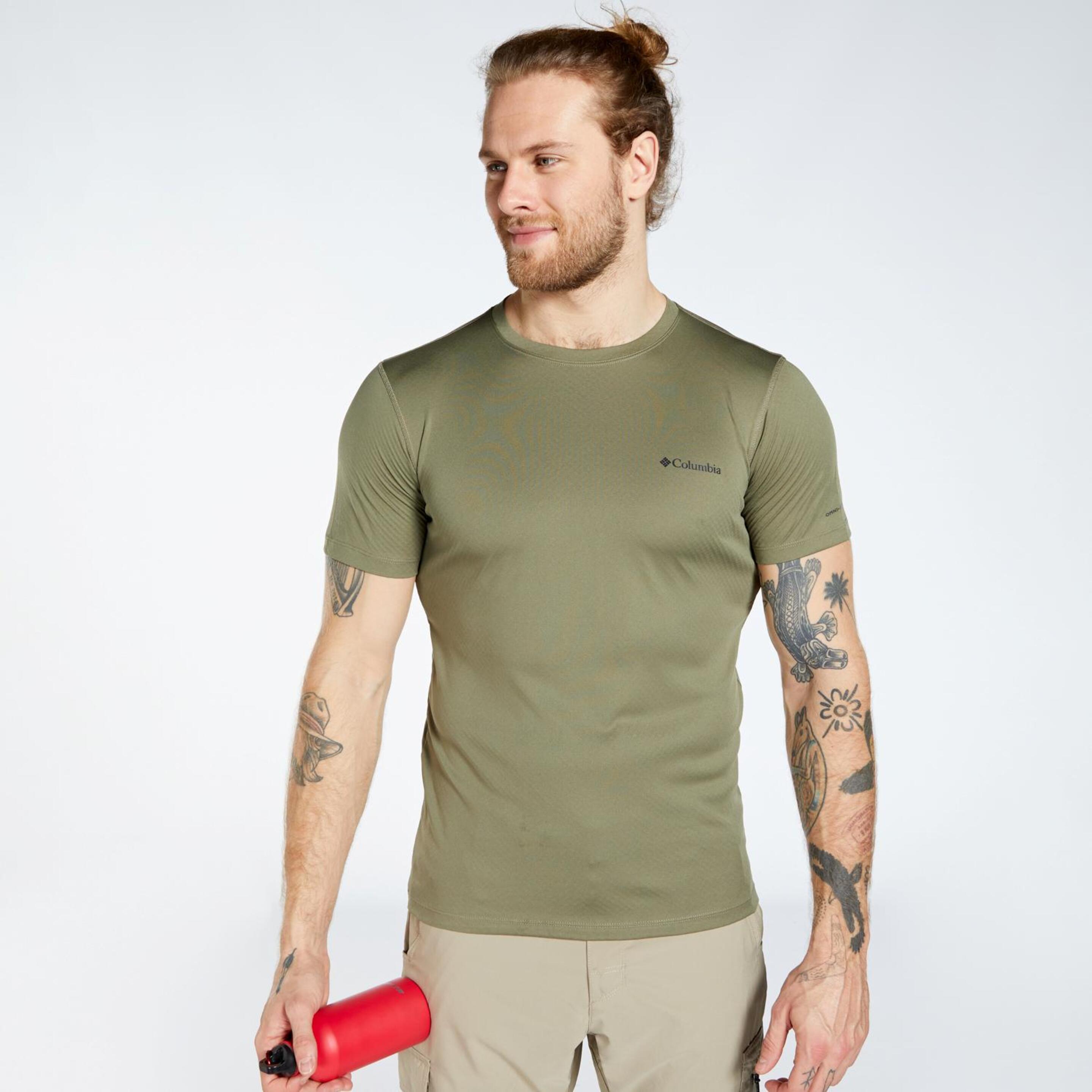 Columbia Zero - verde - Camiseta Hombre