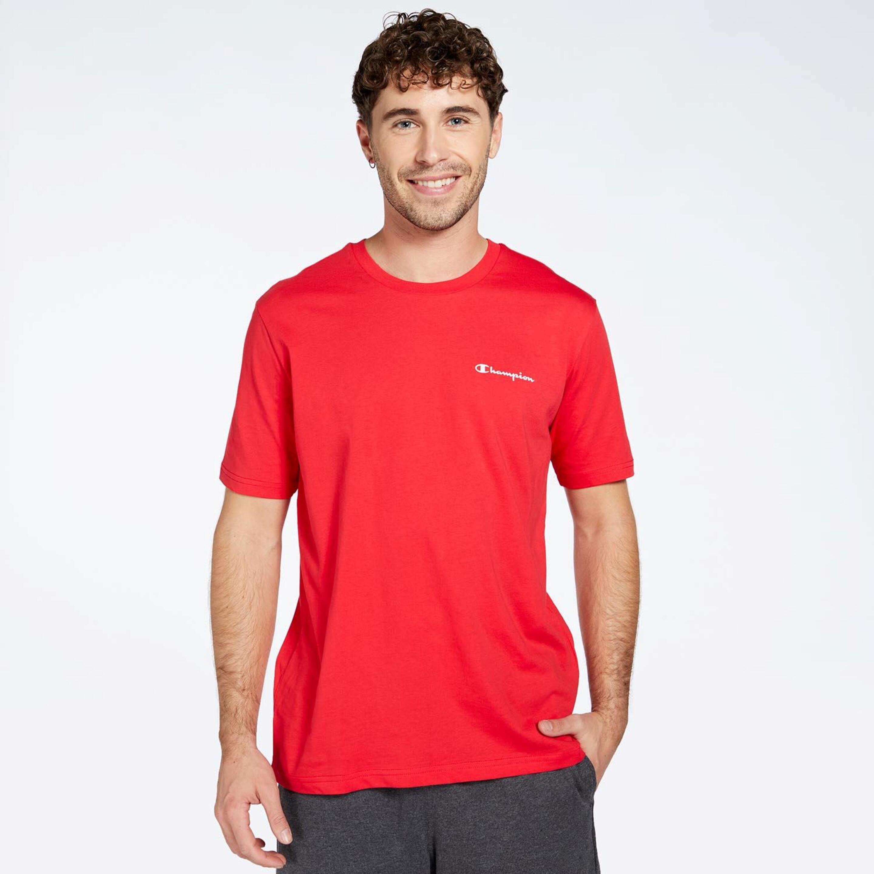 Champion Small - rojo - Camiseta Hombre