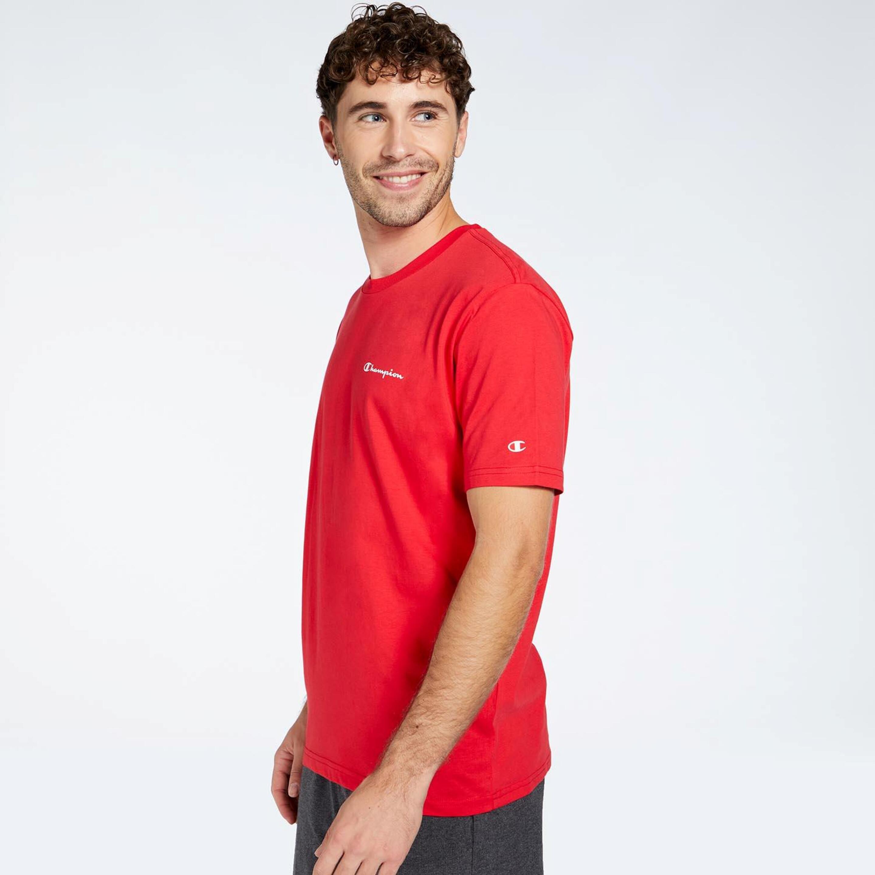 Champion Small - Rojo - Camiseta Hombre