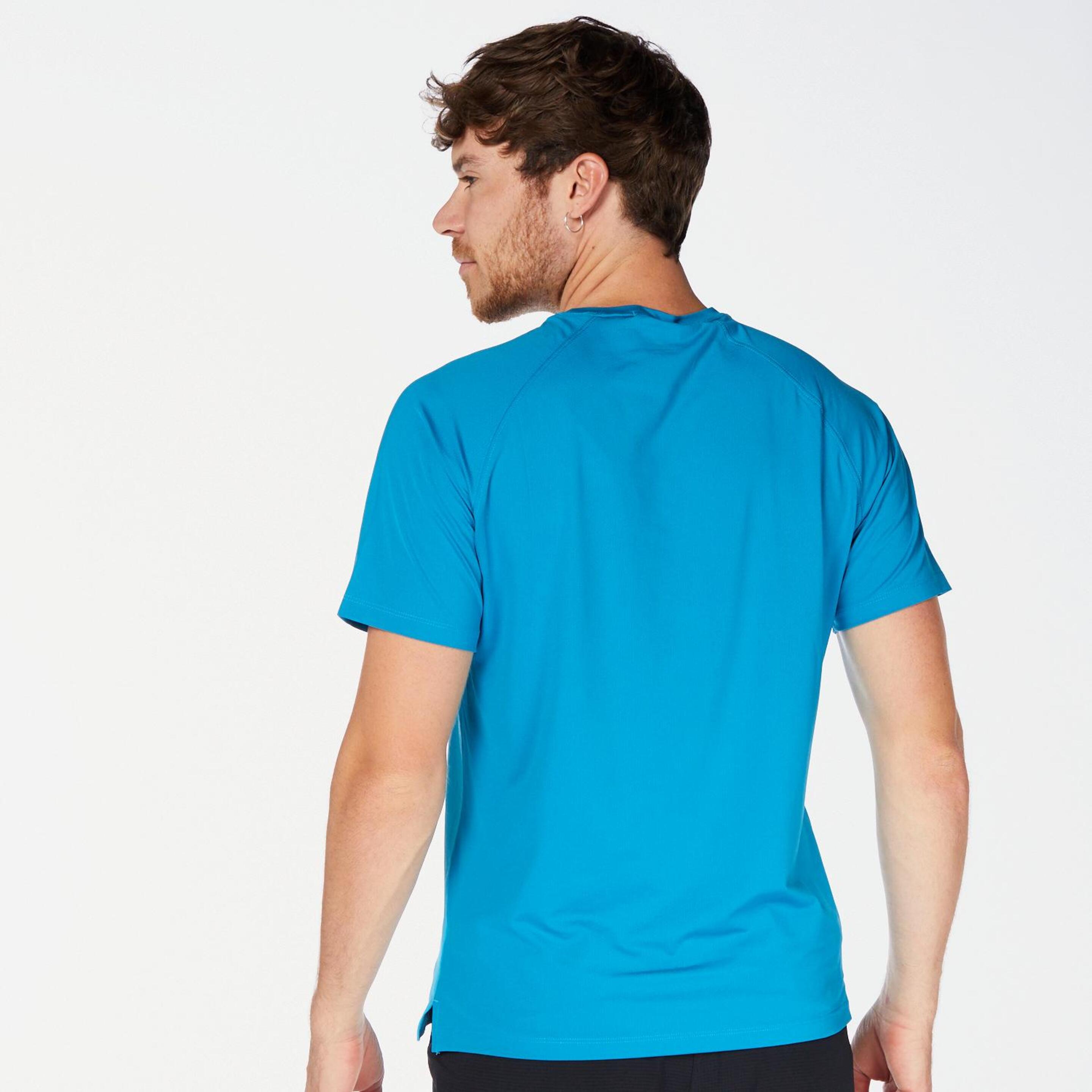 Brooks Atmosphere 2.0 - Azul - Camiseta Running Hombre