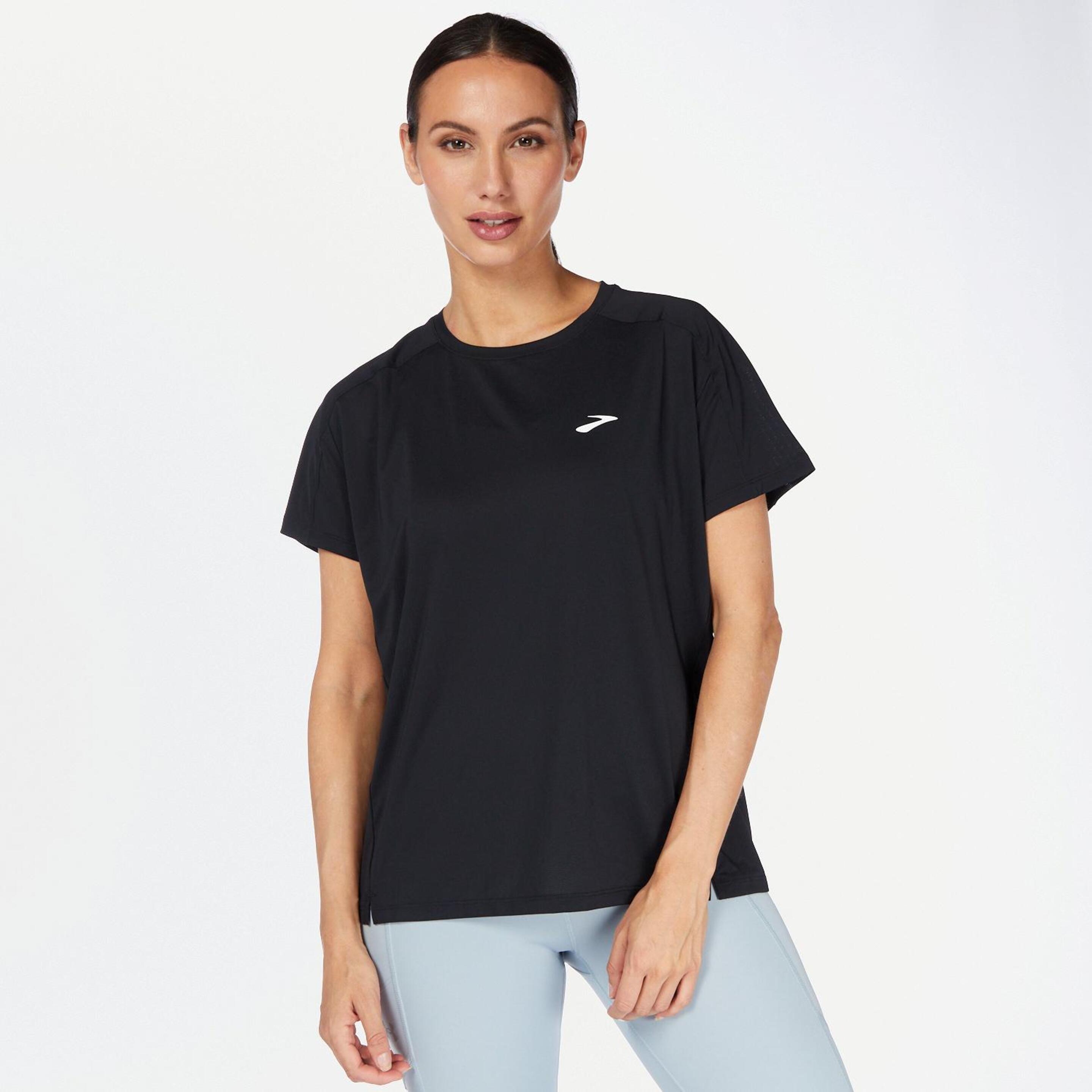 Brooks Sprint Free 2.0 - negro - Camiseta Running Mujer