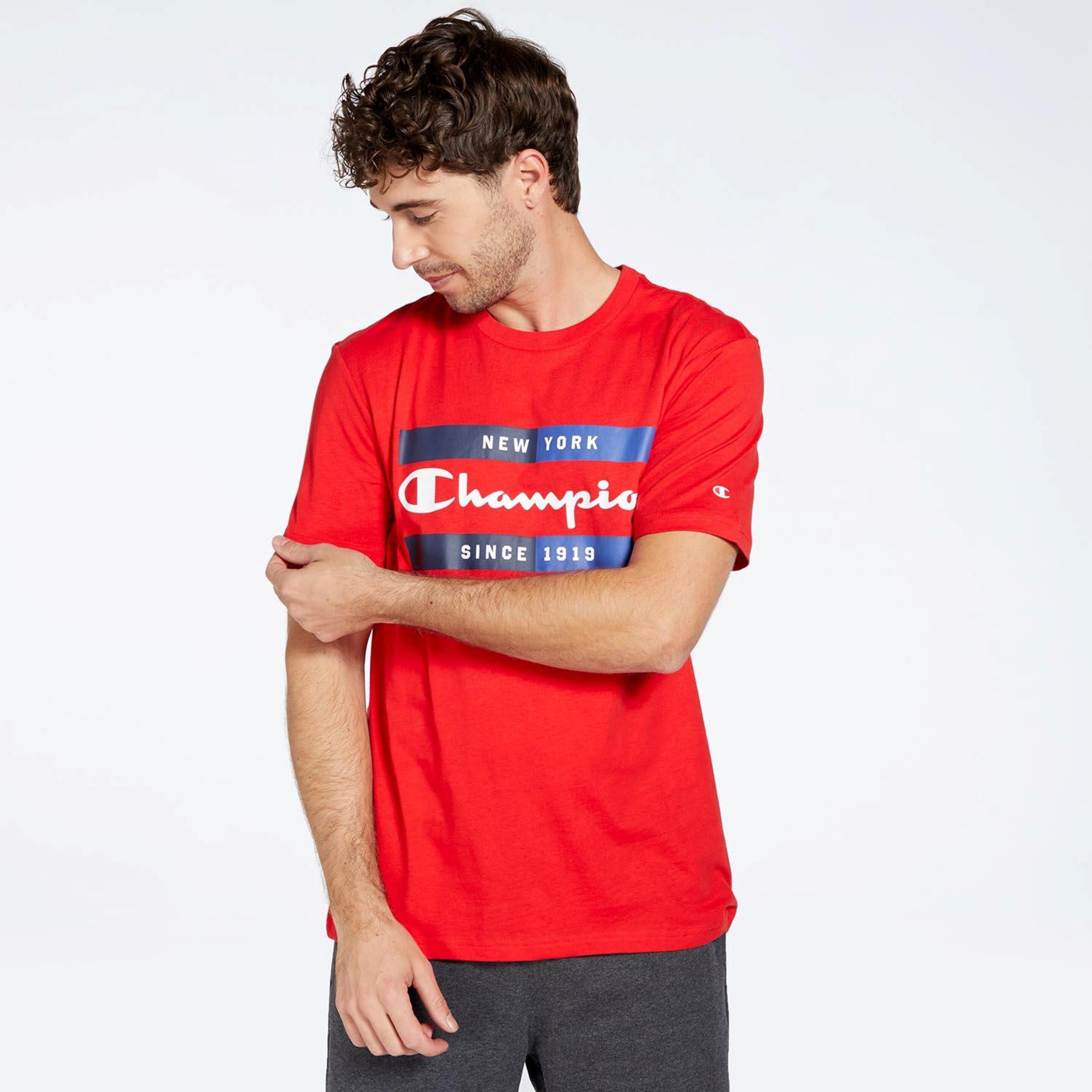 Champion Graphic - rojo - Camiseta Hombre