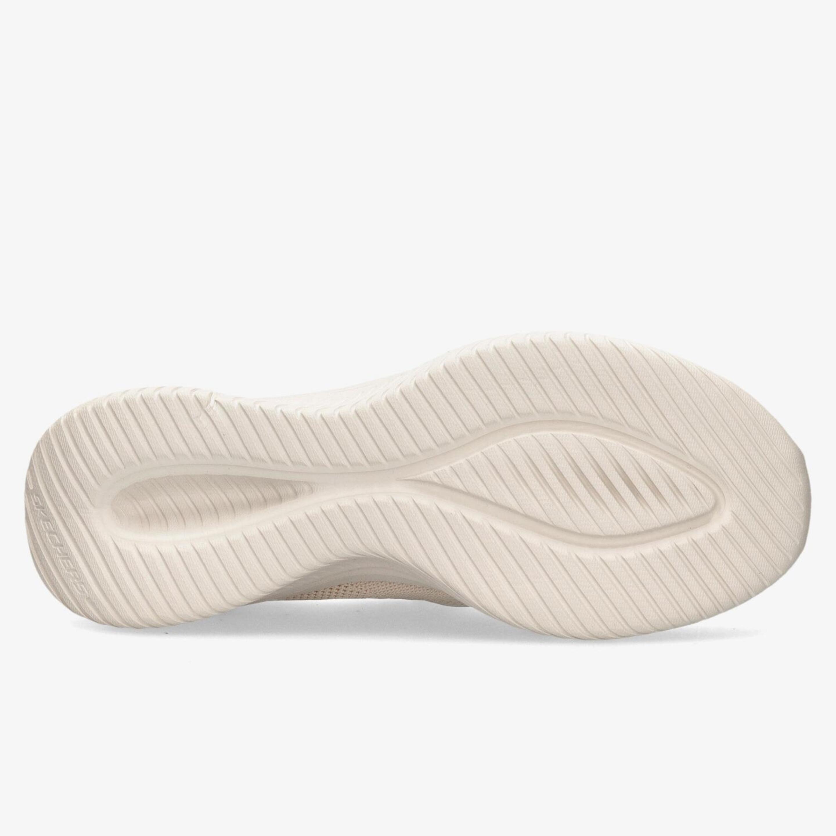 Skechers Ultra Flex 3.0 - Blanco - Zapatillas Slip On Mujer  MKP