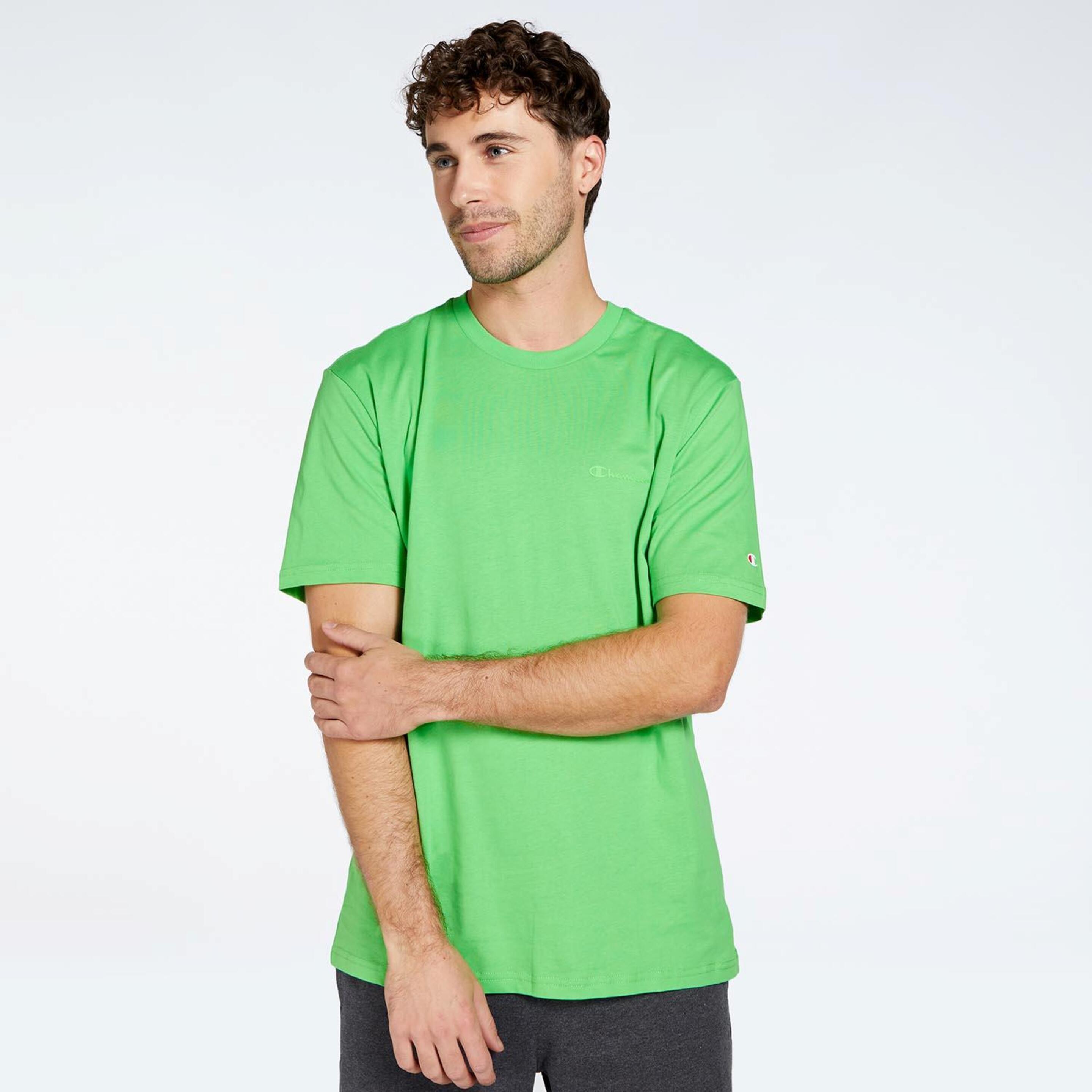 Champion Small - verde - Camiseta Hombre