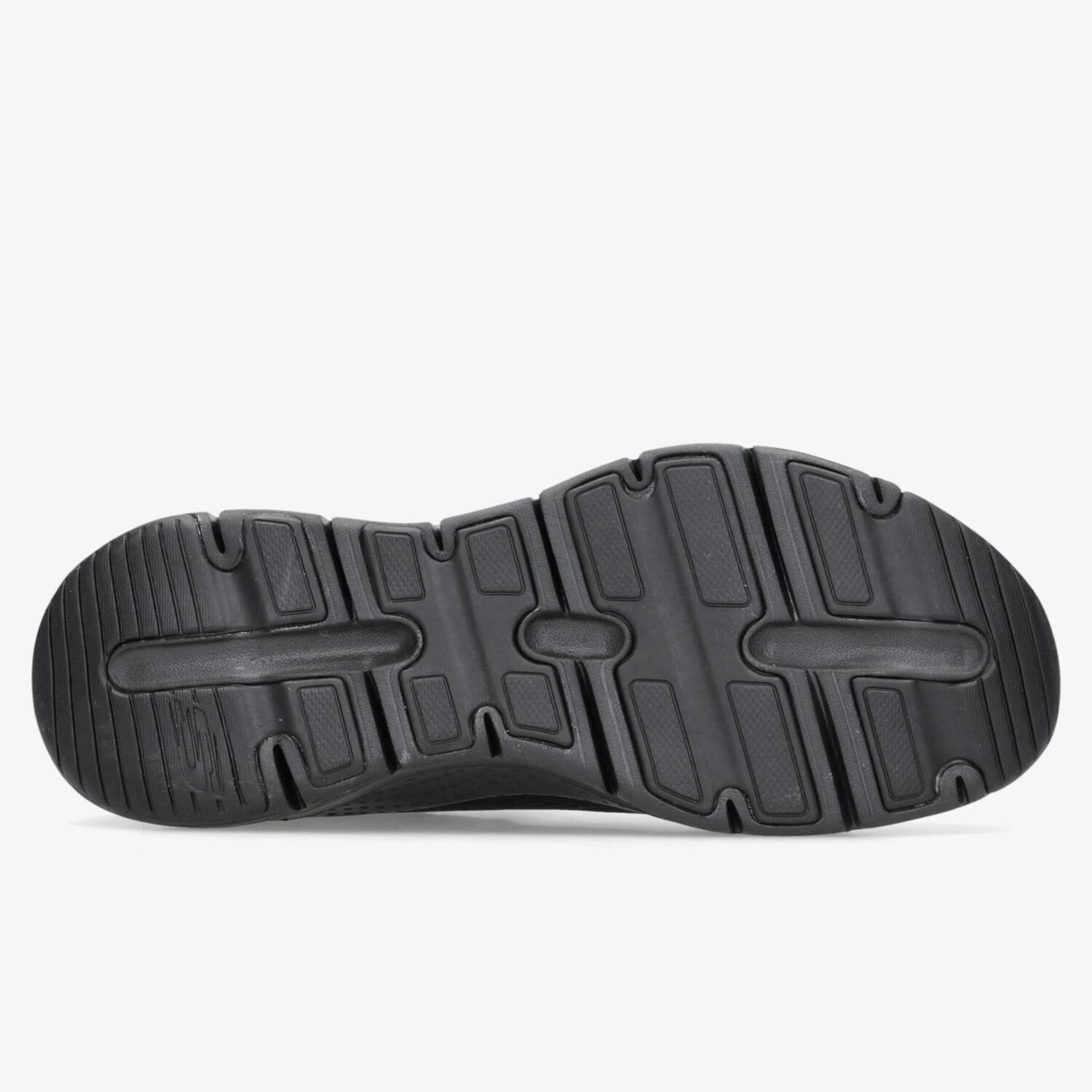 Skechers Arch Fit - Negro - Zapatillas Running Hombre
