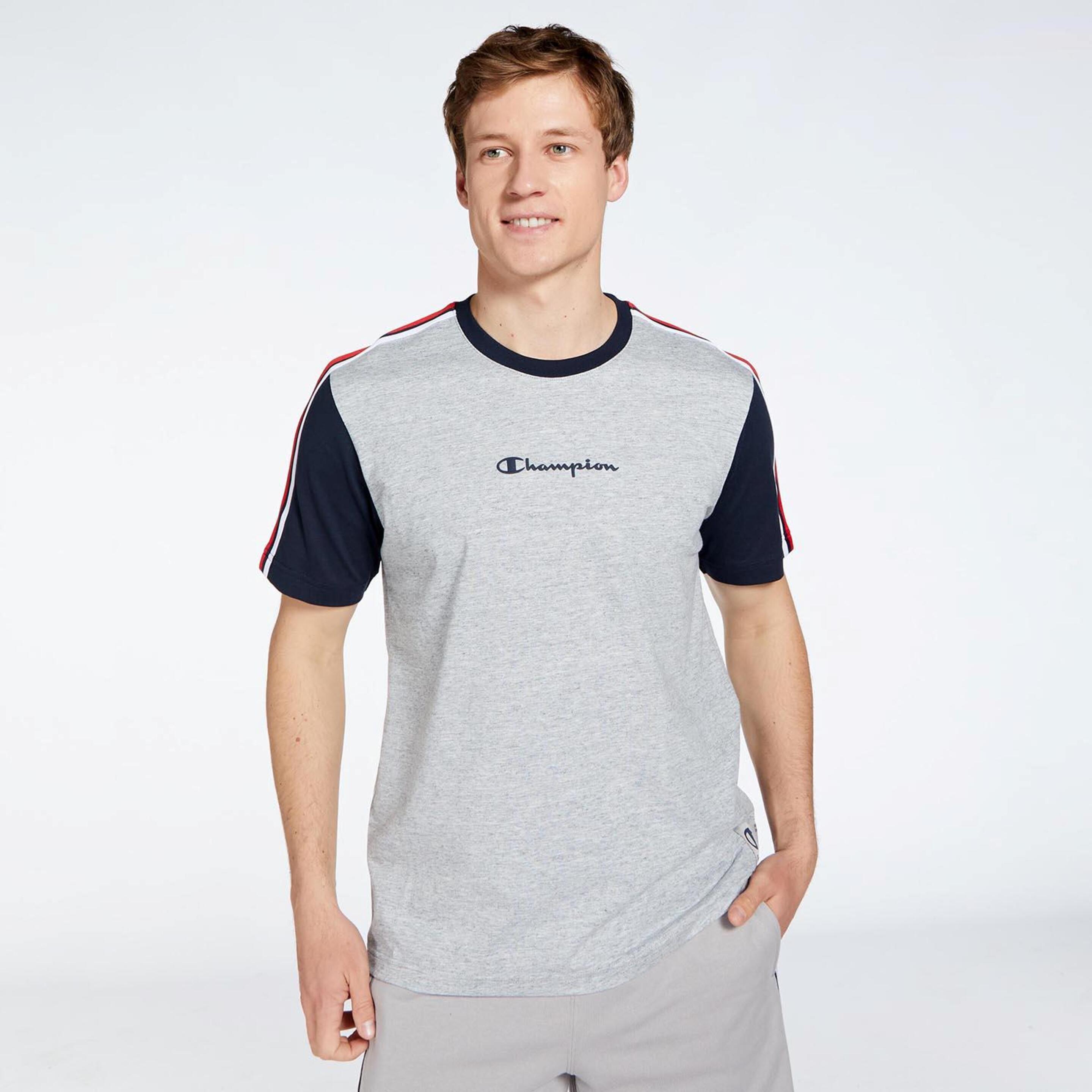 Champion Basket - gris - Camiseta Hombre