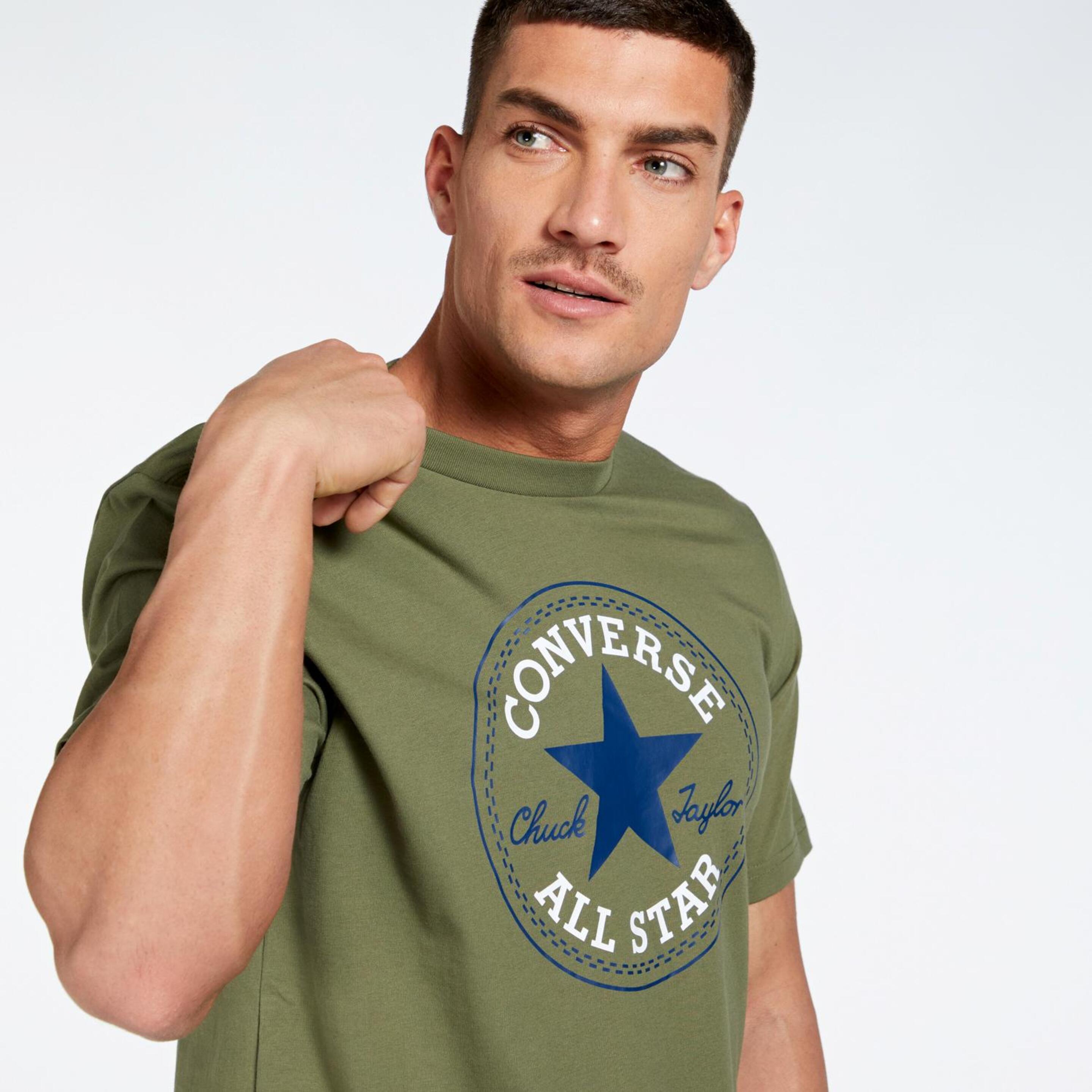 Converse All Star - Kaki - Camiseta Hombre
