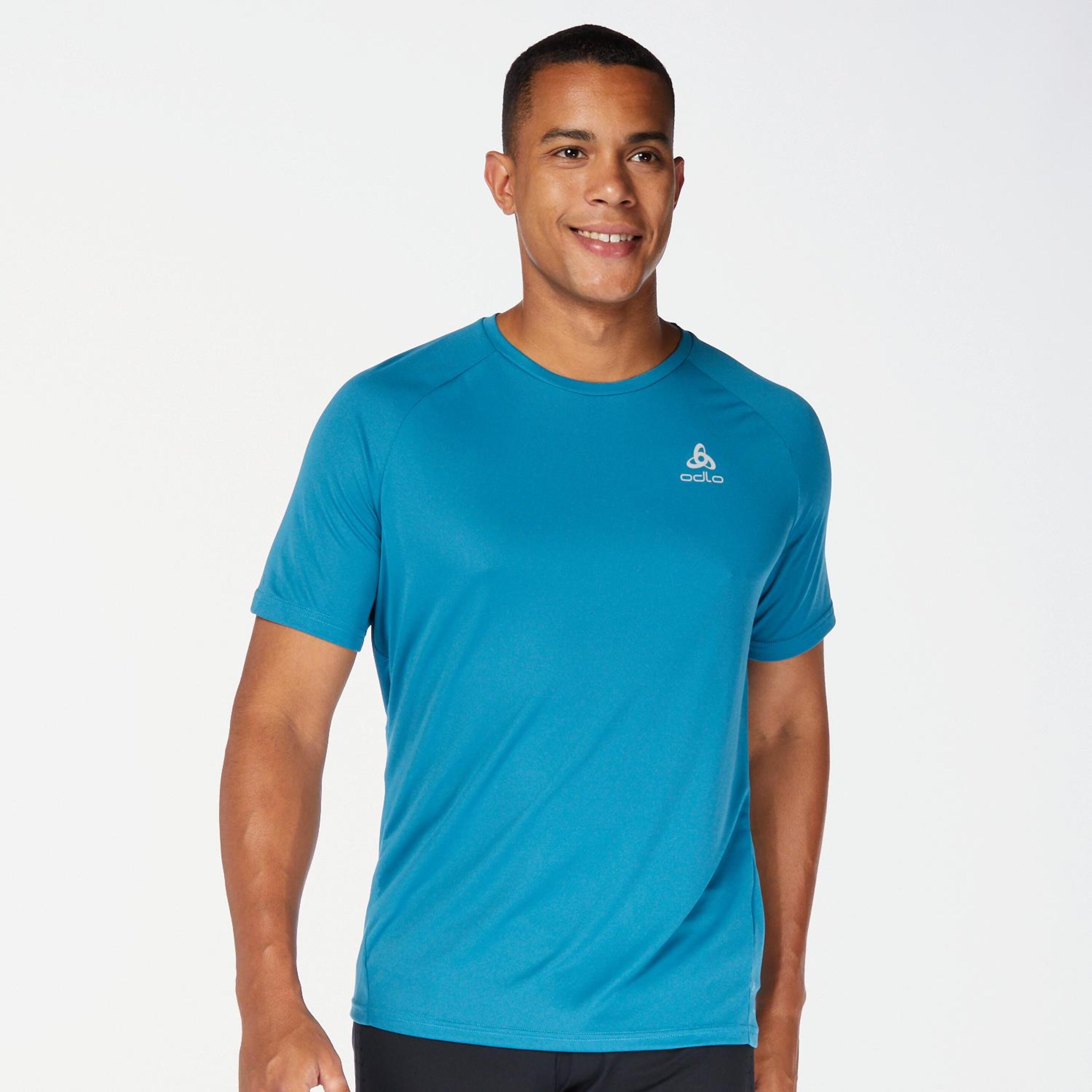 Odlo Essential - azul - Camiseta Running Hombre
