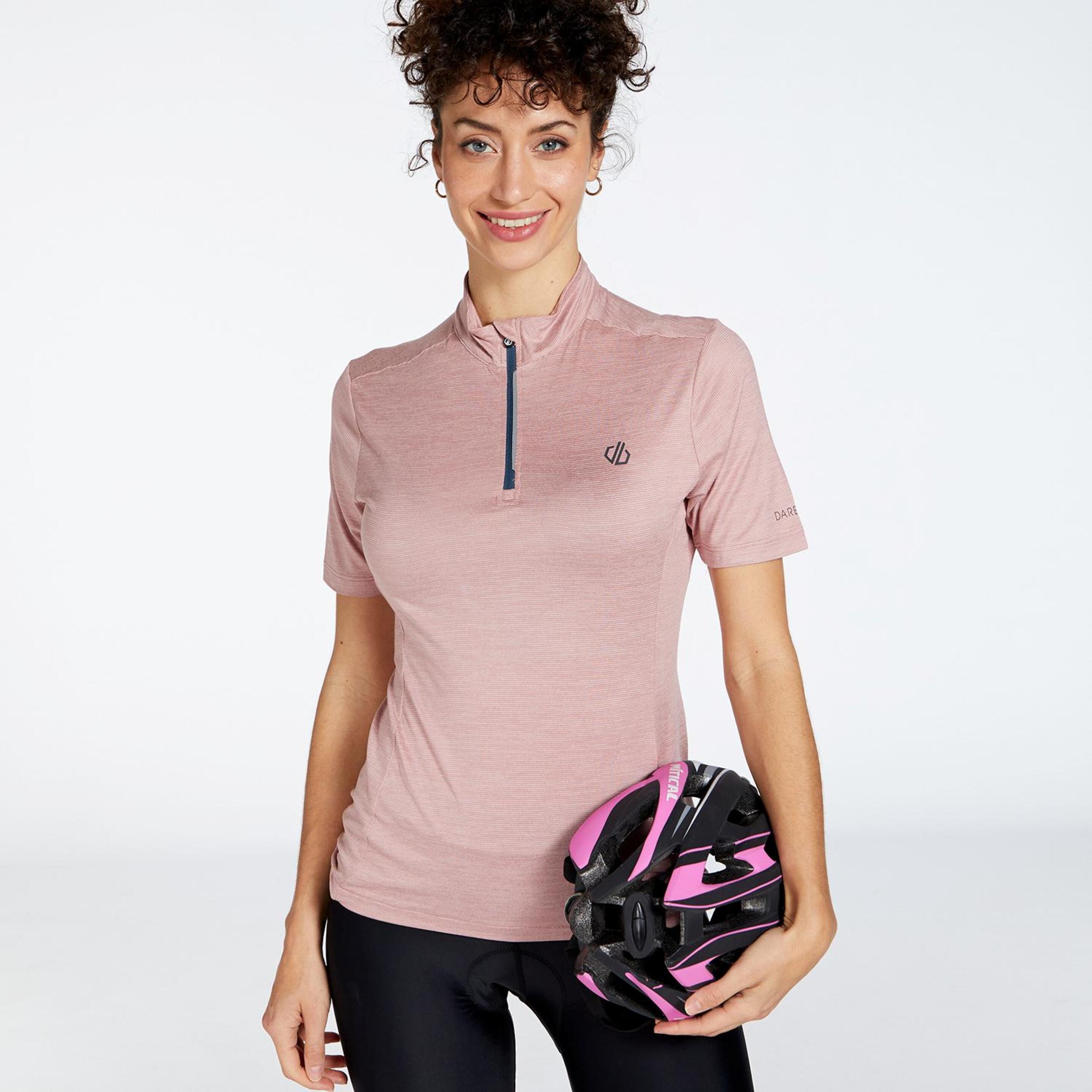 Dare2b Pedal Through It - rosa - Jersey Ciclismo Mulher