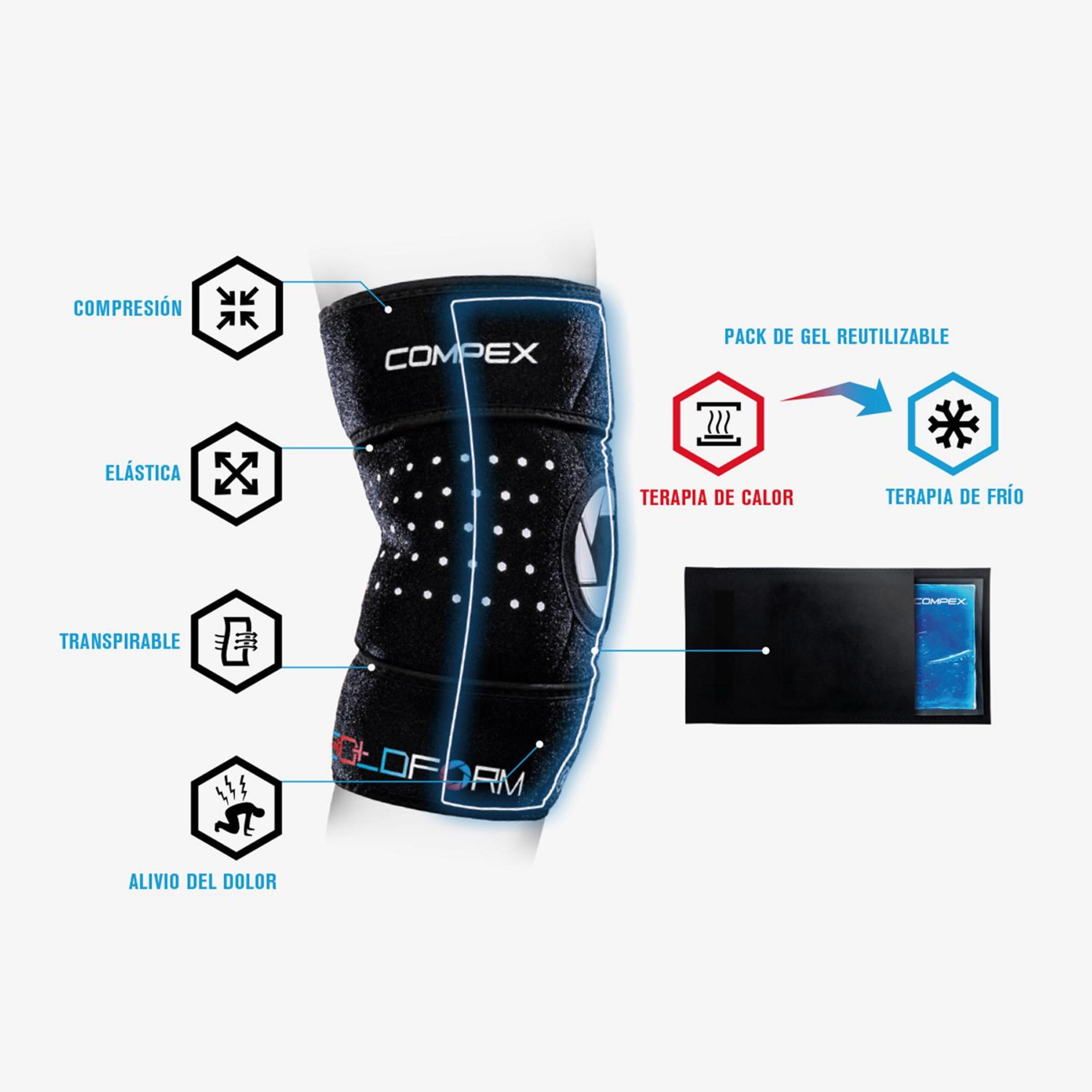 Compex Coldform Utility - Preto - Manga Compressiva | Sport Zone