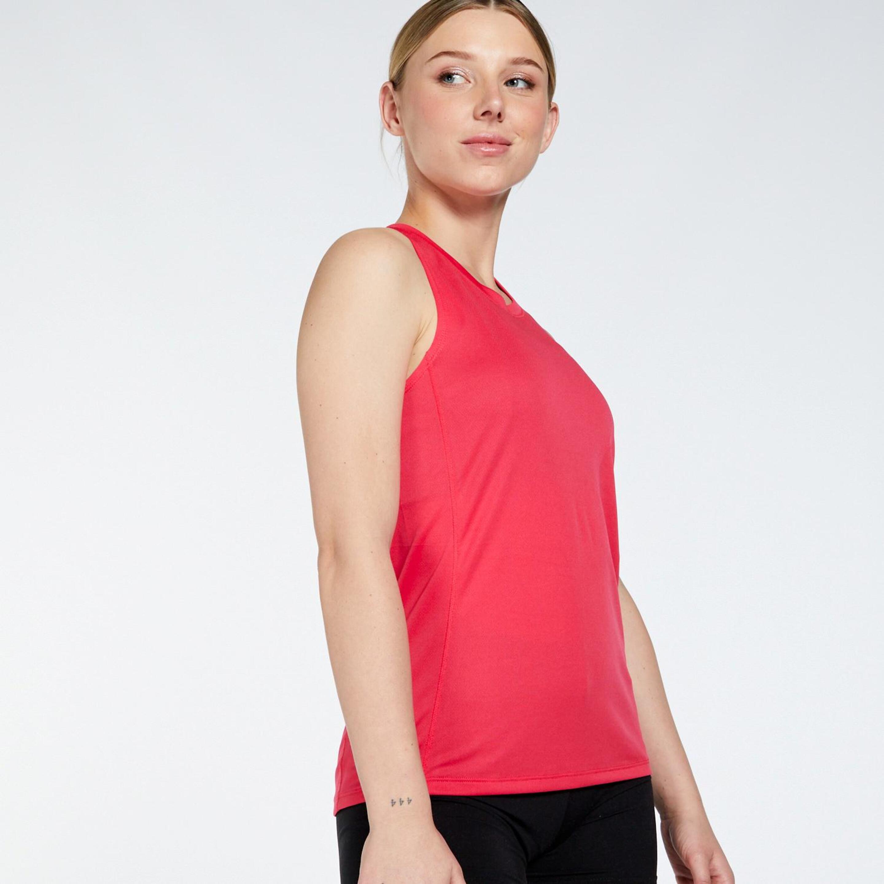 Asics Core - Rosa - Camiseta Running Mujer