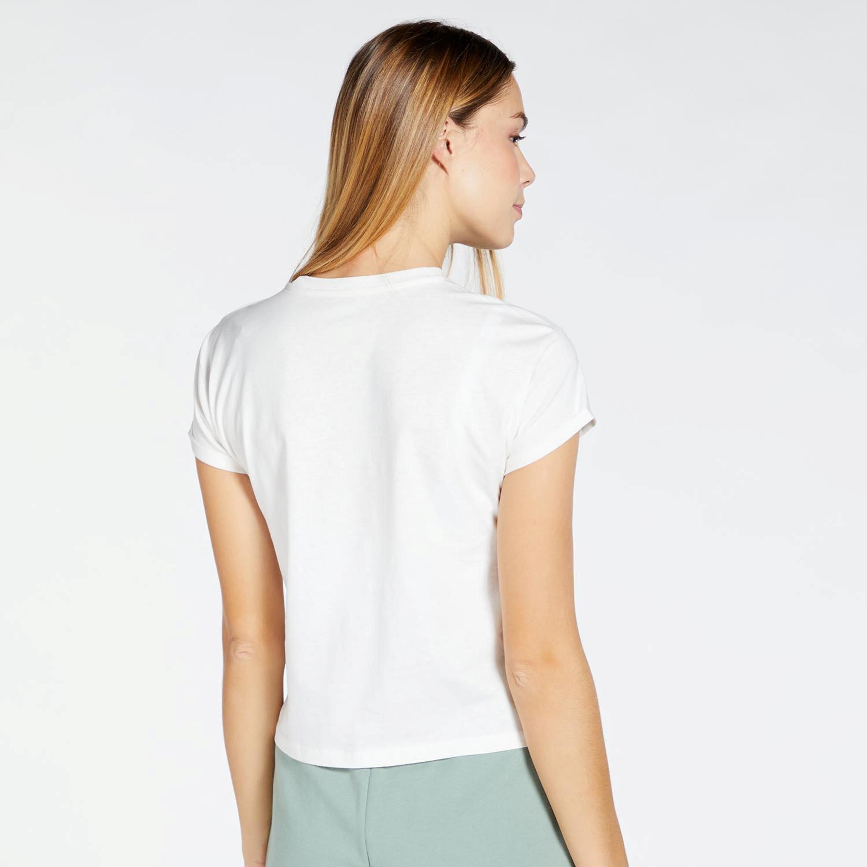 Up Basic - Blanco - Camiseta Mujer