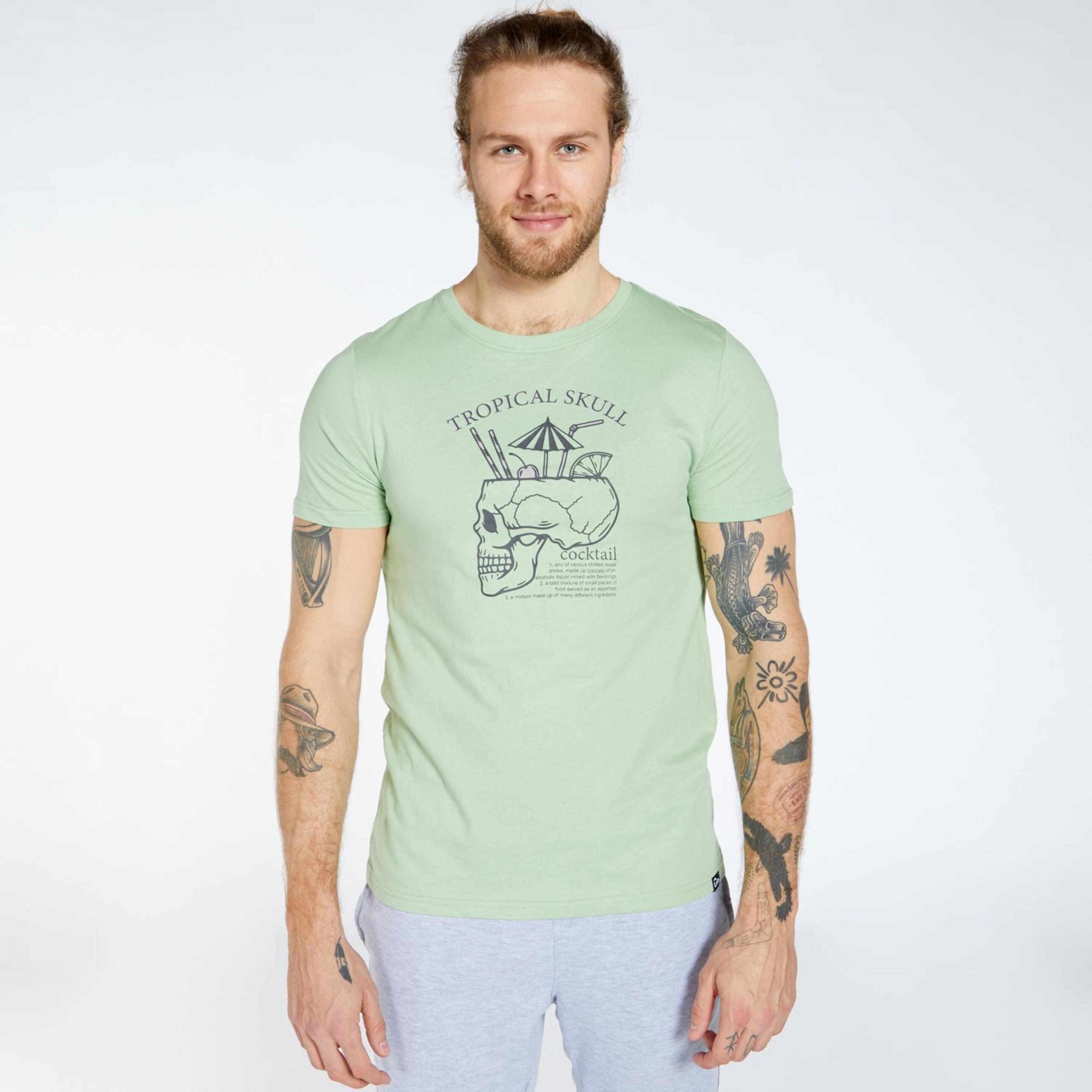 Up Stamps - verde - Camiseta Hombre
