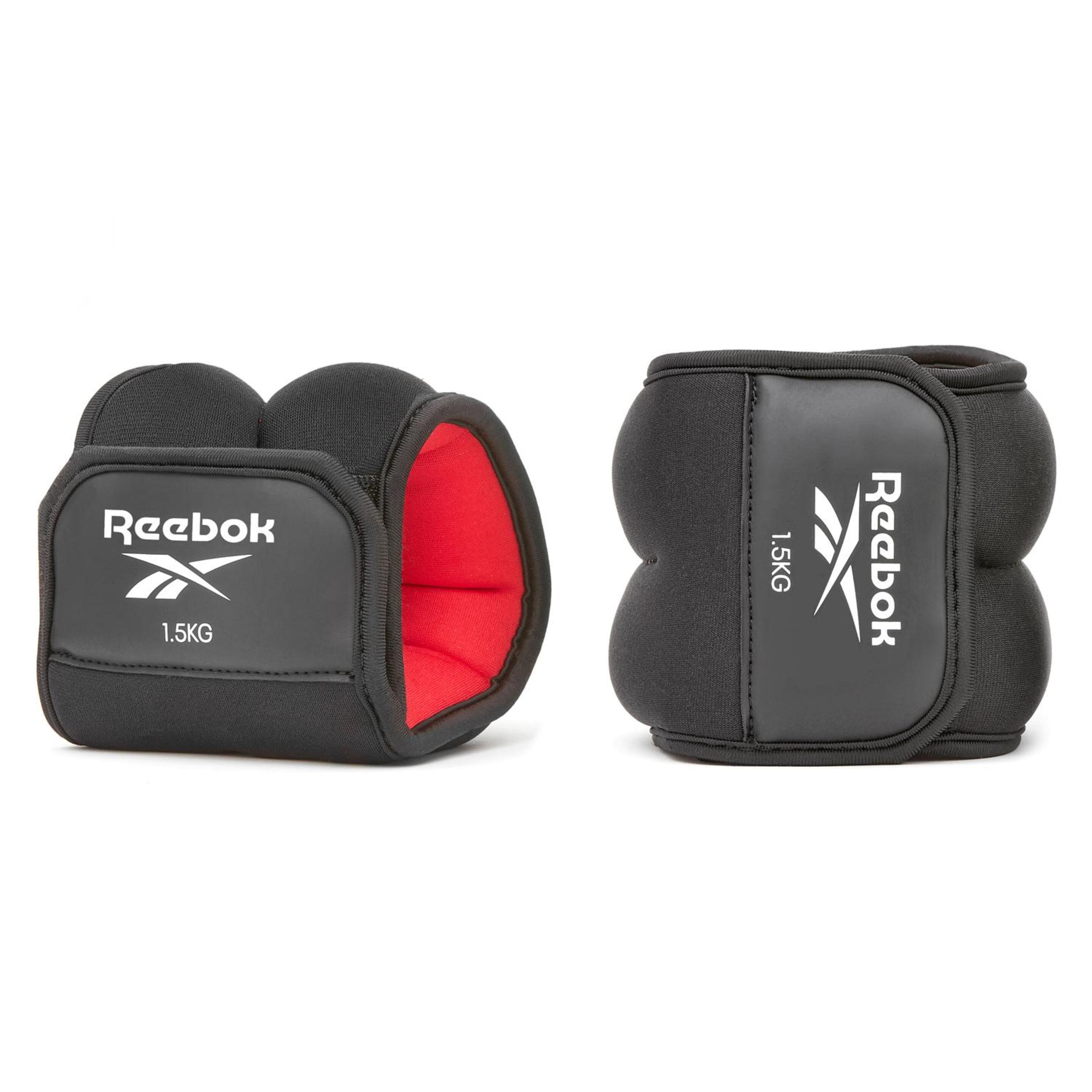 Reebok  Par De Muñuqueras Lastrada 1,5 Kg Gym