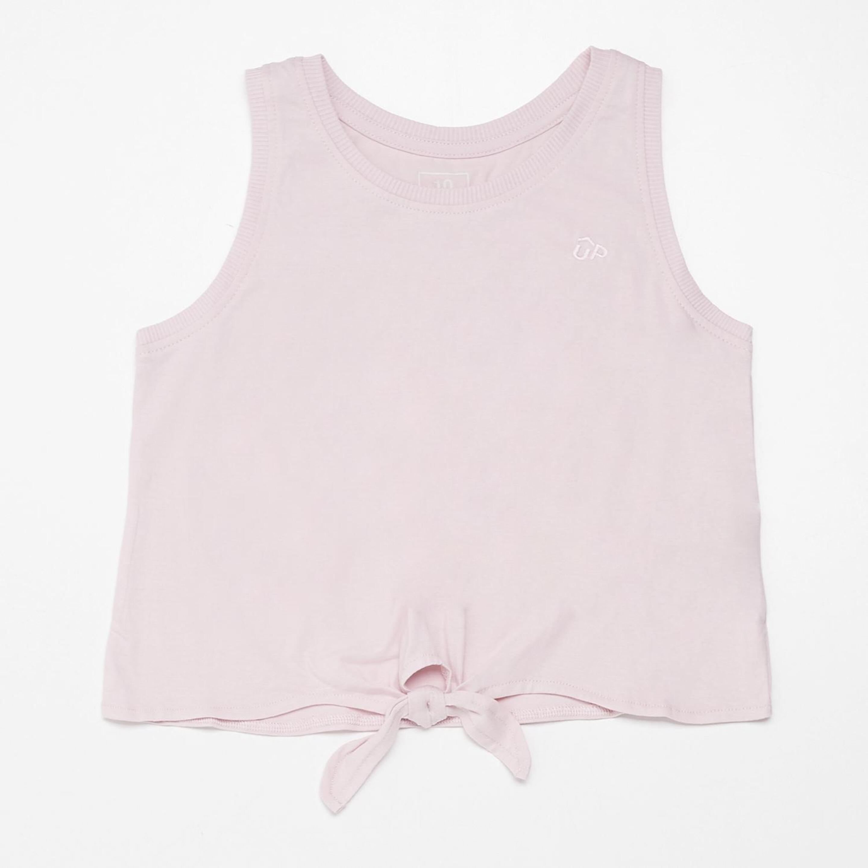 Up Basic - rosa - Camiseta Niña