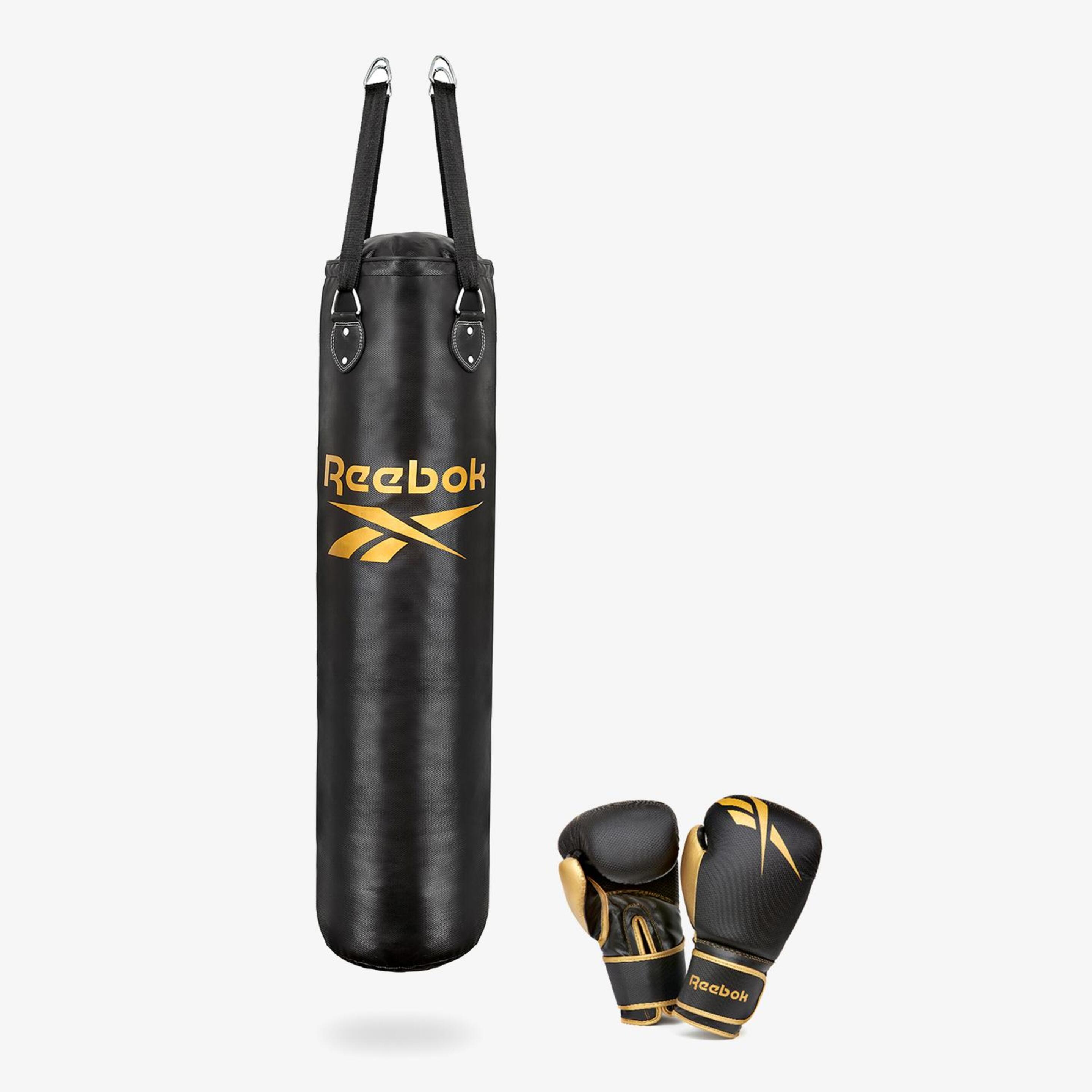 Reebok Set Saco Boxeo Pu 20 Kg + Guantes