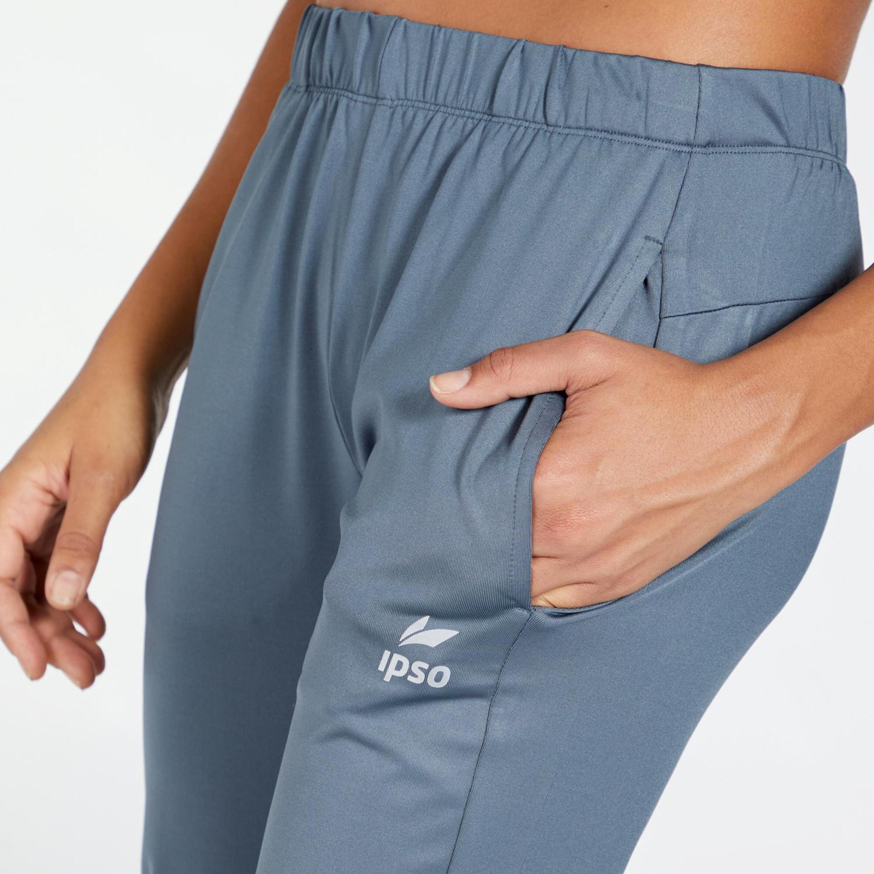 Ipso Combi - Gris - Pantalón Running Mujer