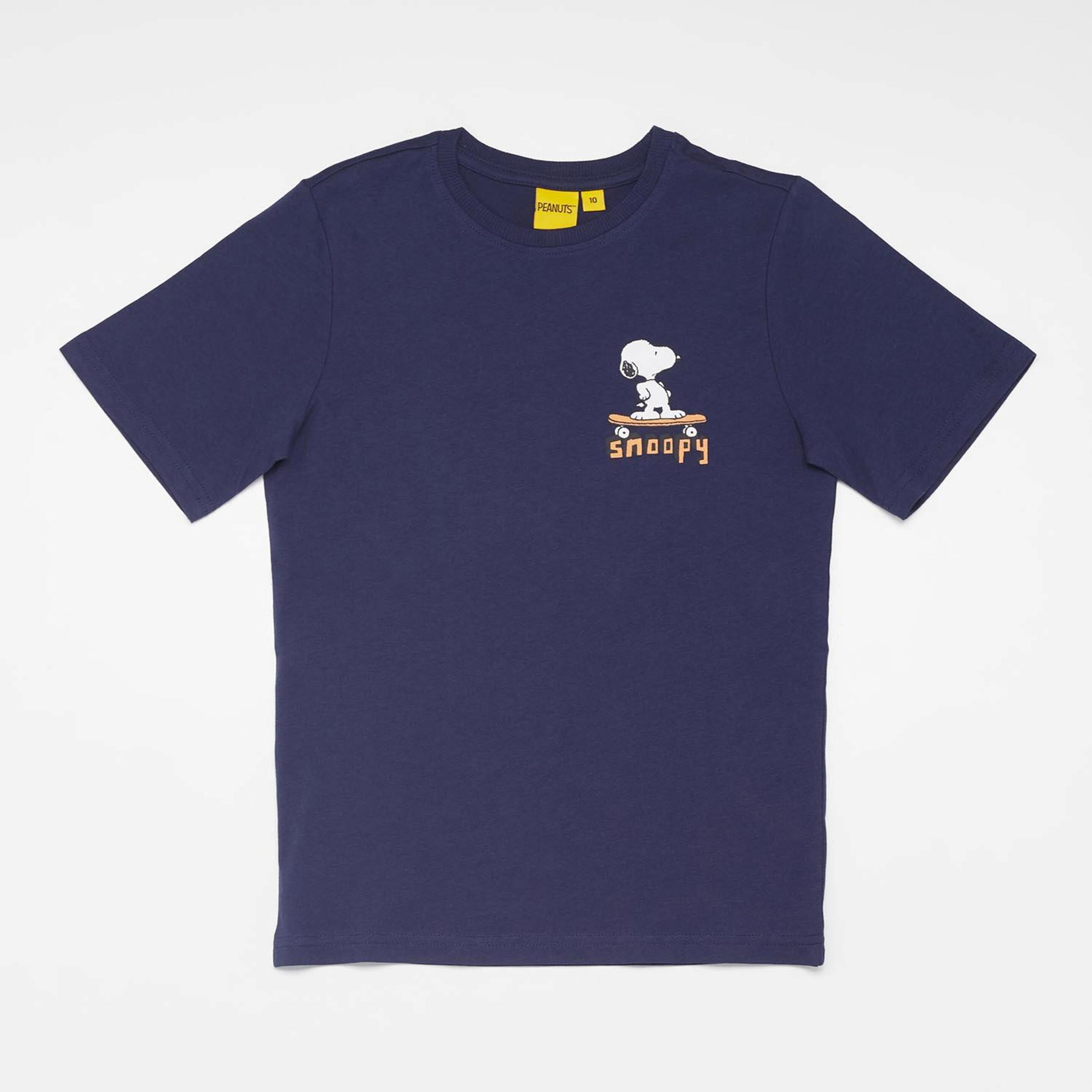 Camiseta Snoopy - azul - Camiseta Niño Peanuts