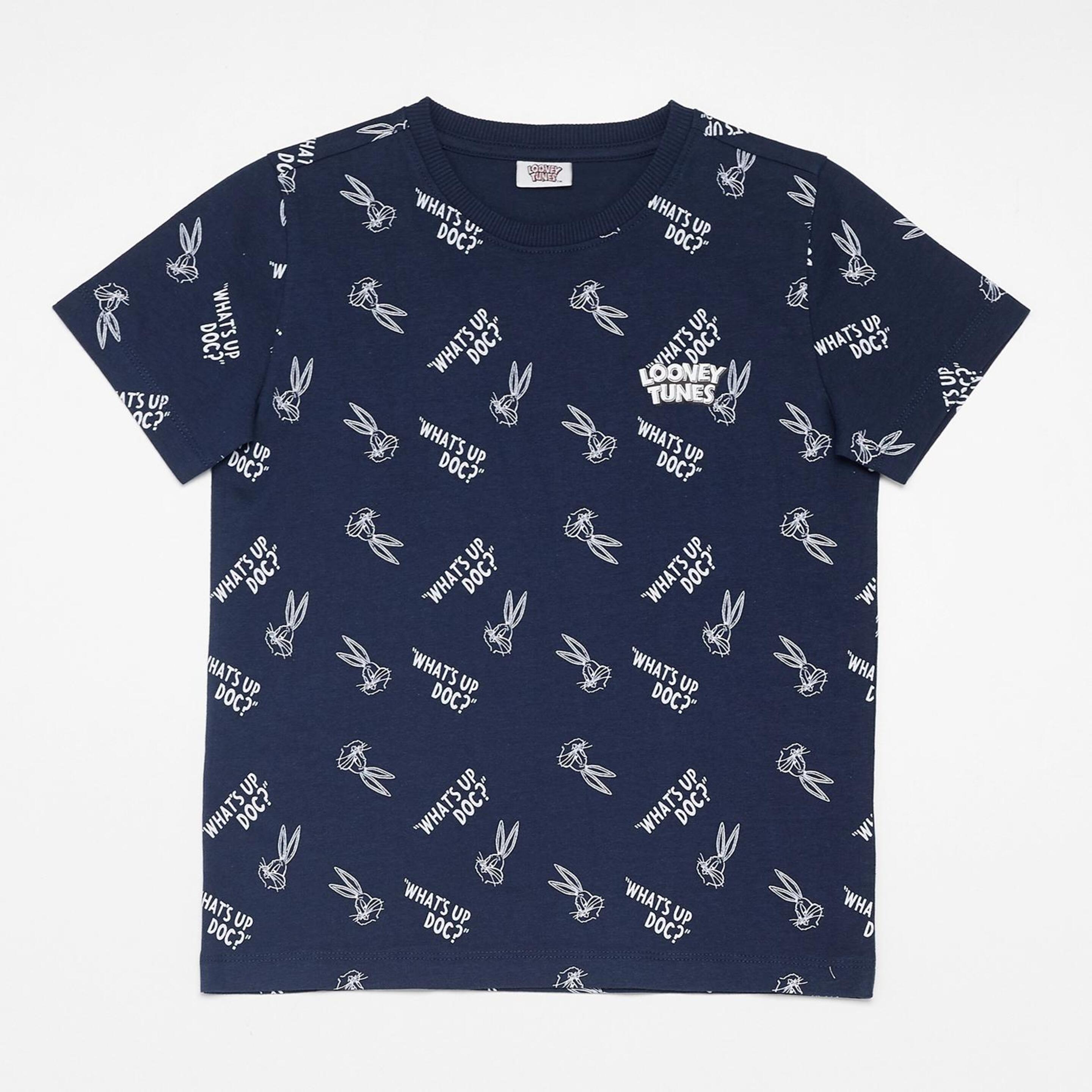 Camiseta Looney Tunes - Marino - Camiseta Niño Warner