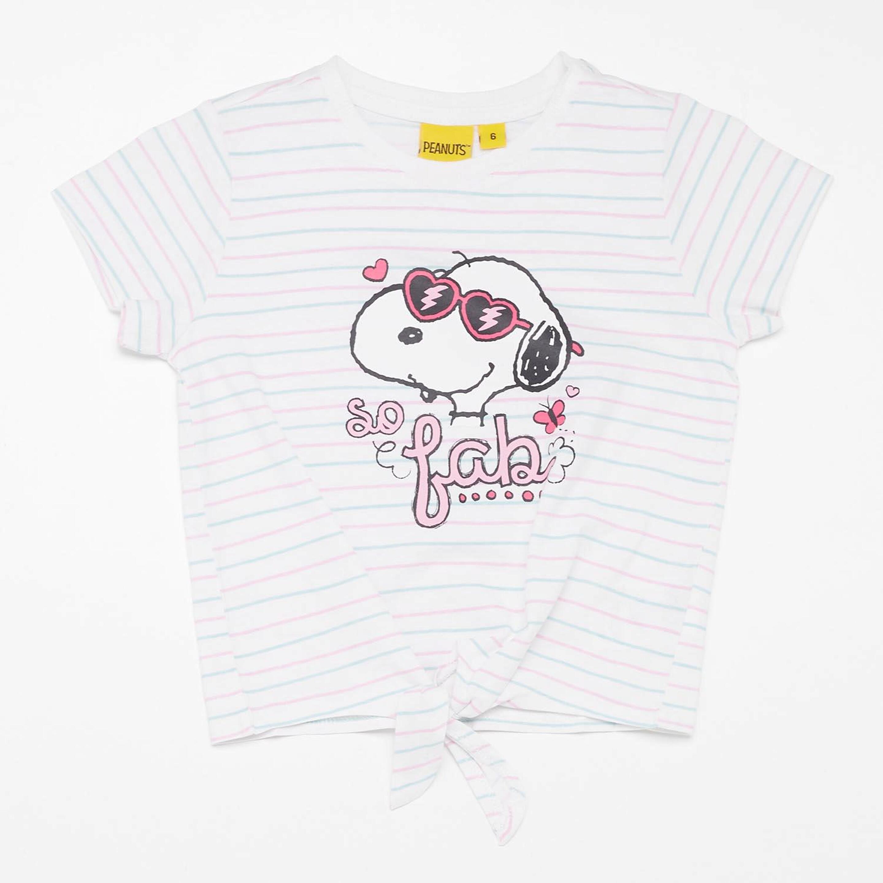 Tshirt Snoopy Wit Peanuts Tshirt Meisjes Sprintersports
