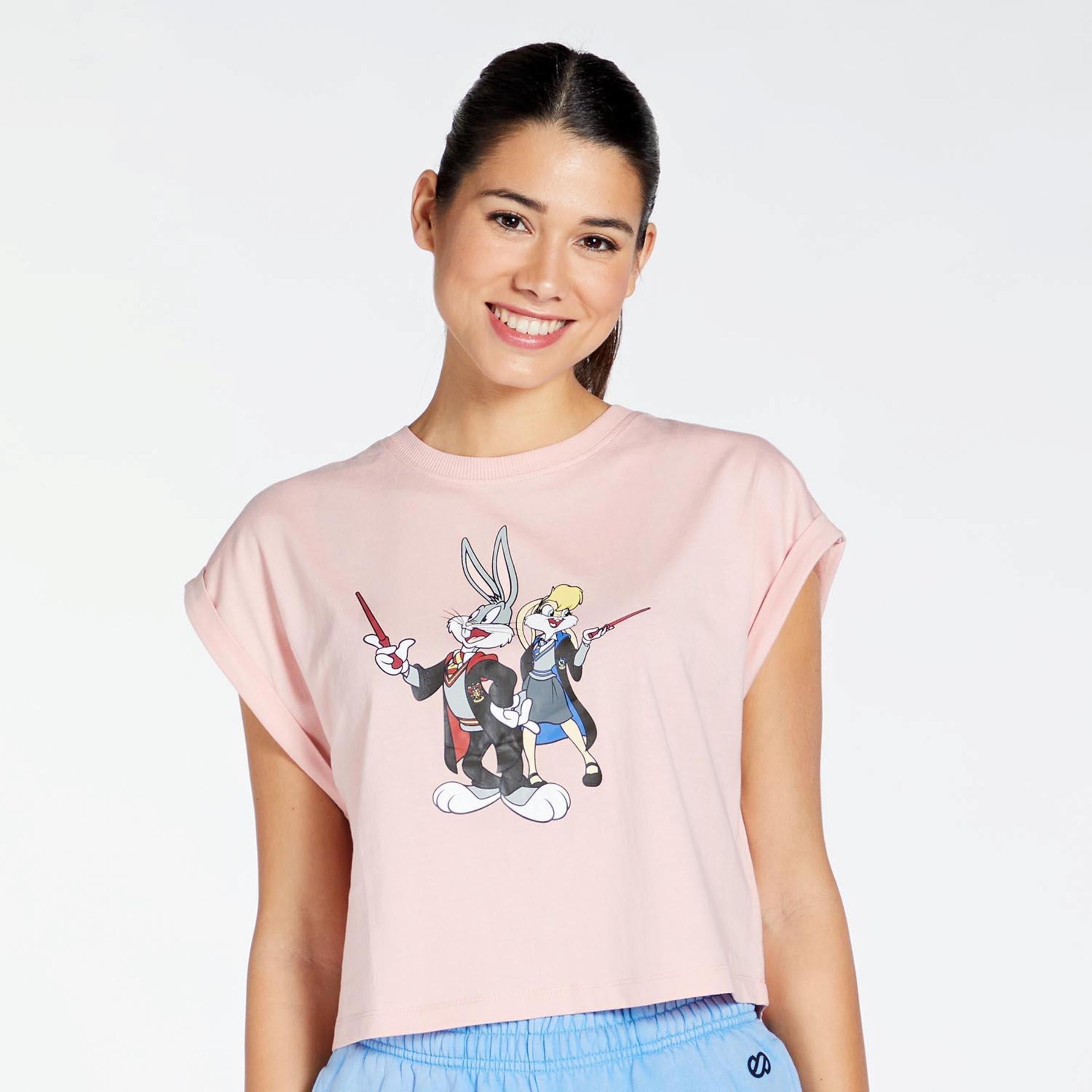 Camiseta Looney Tunes - rosa - Camiseta Mujer Warner