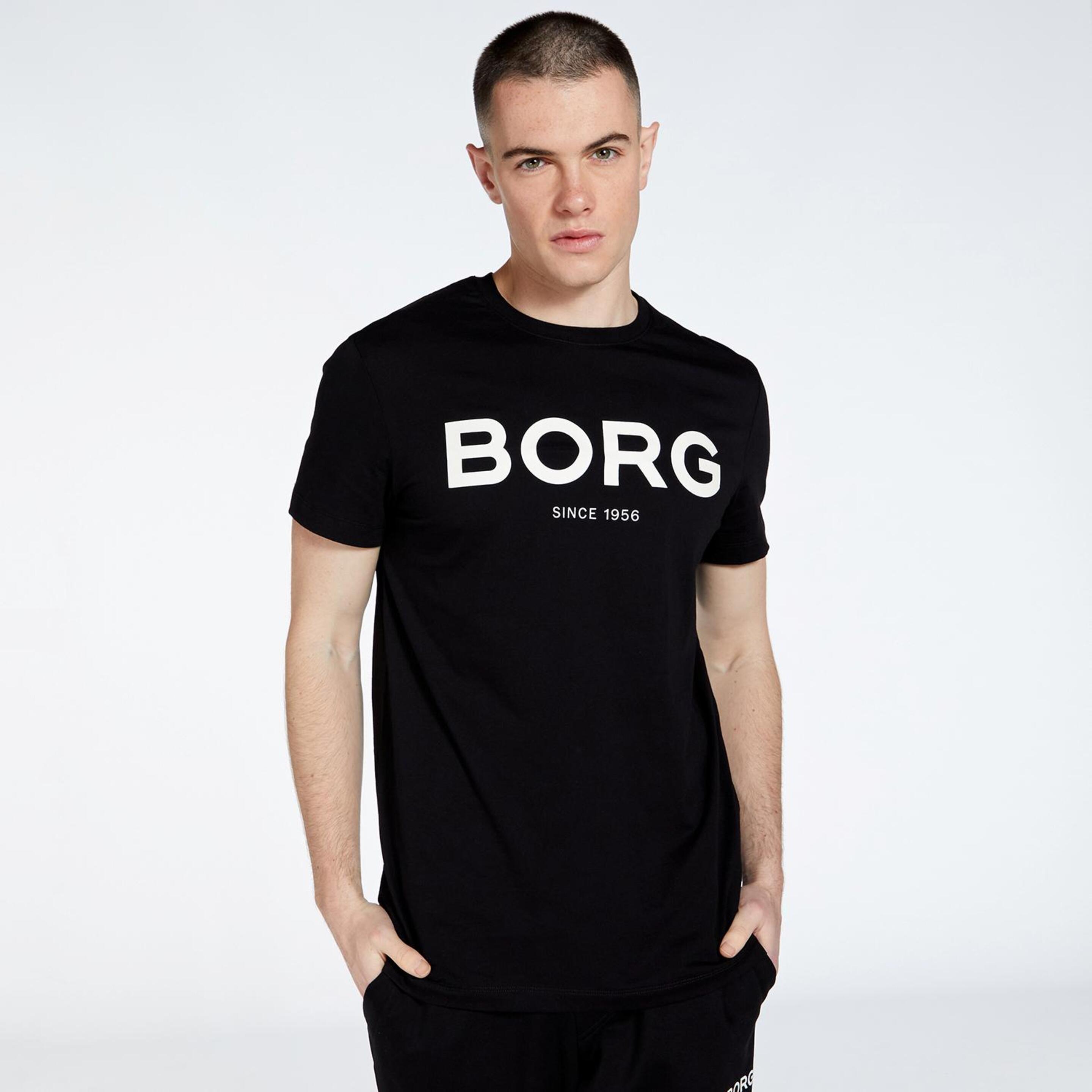 Camiseta Bjorn Borg - negro - Camiseta Hombre