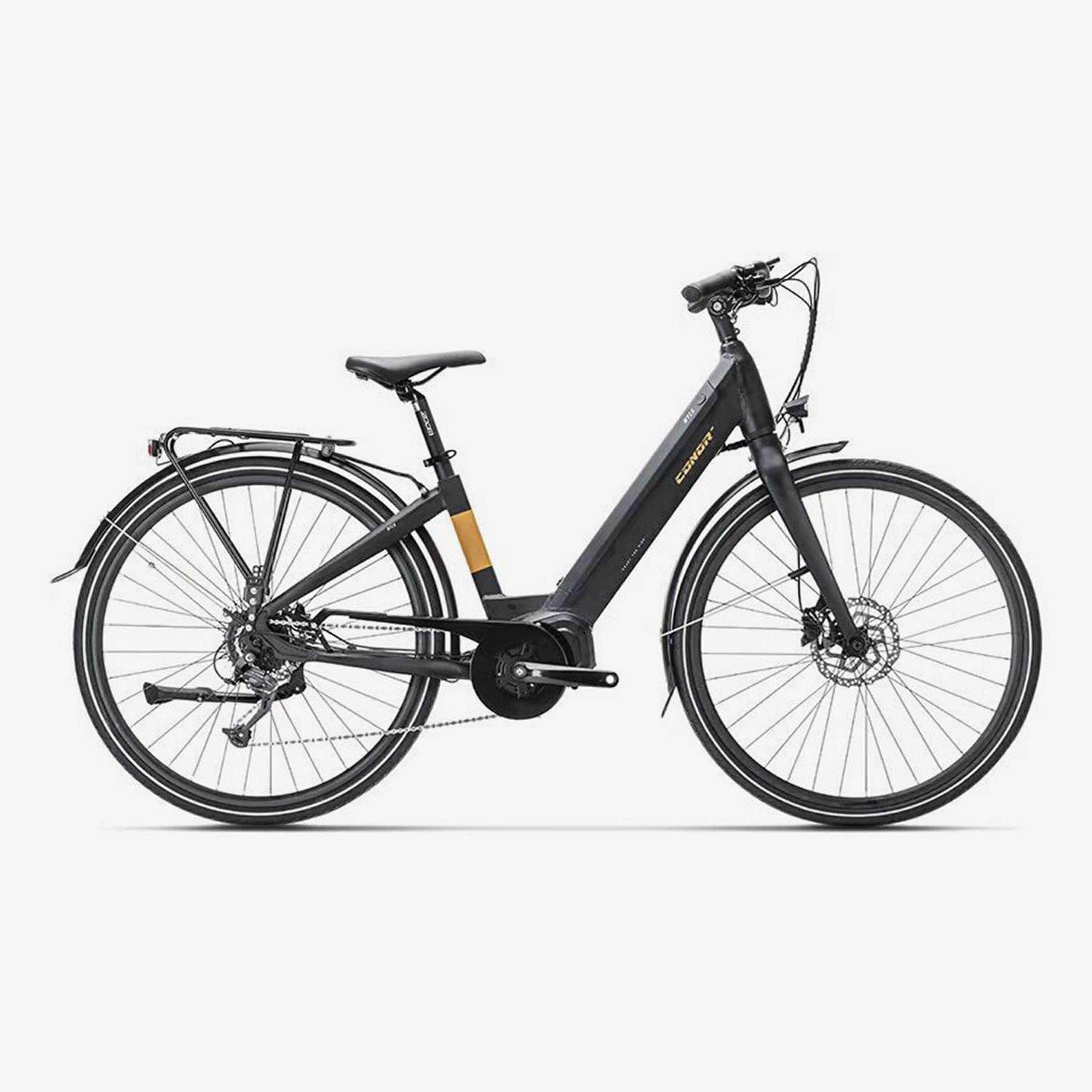 Conor Wyck E-city 28" - negro - Bicicleta Eléctrica