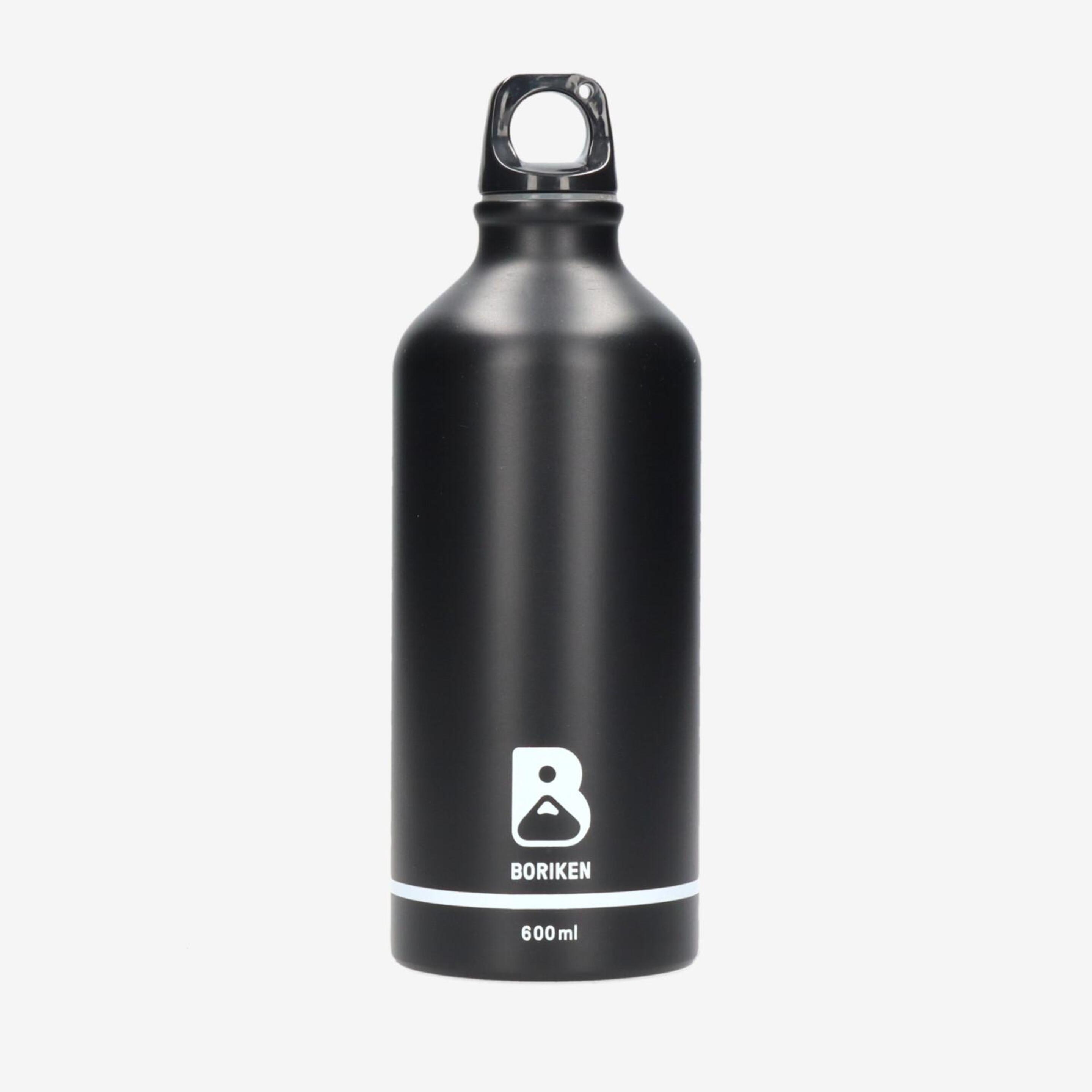 Botella Aluminio Boriken 0,6l - negro - Botella Agua