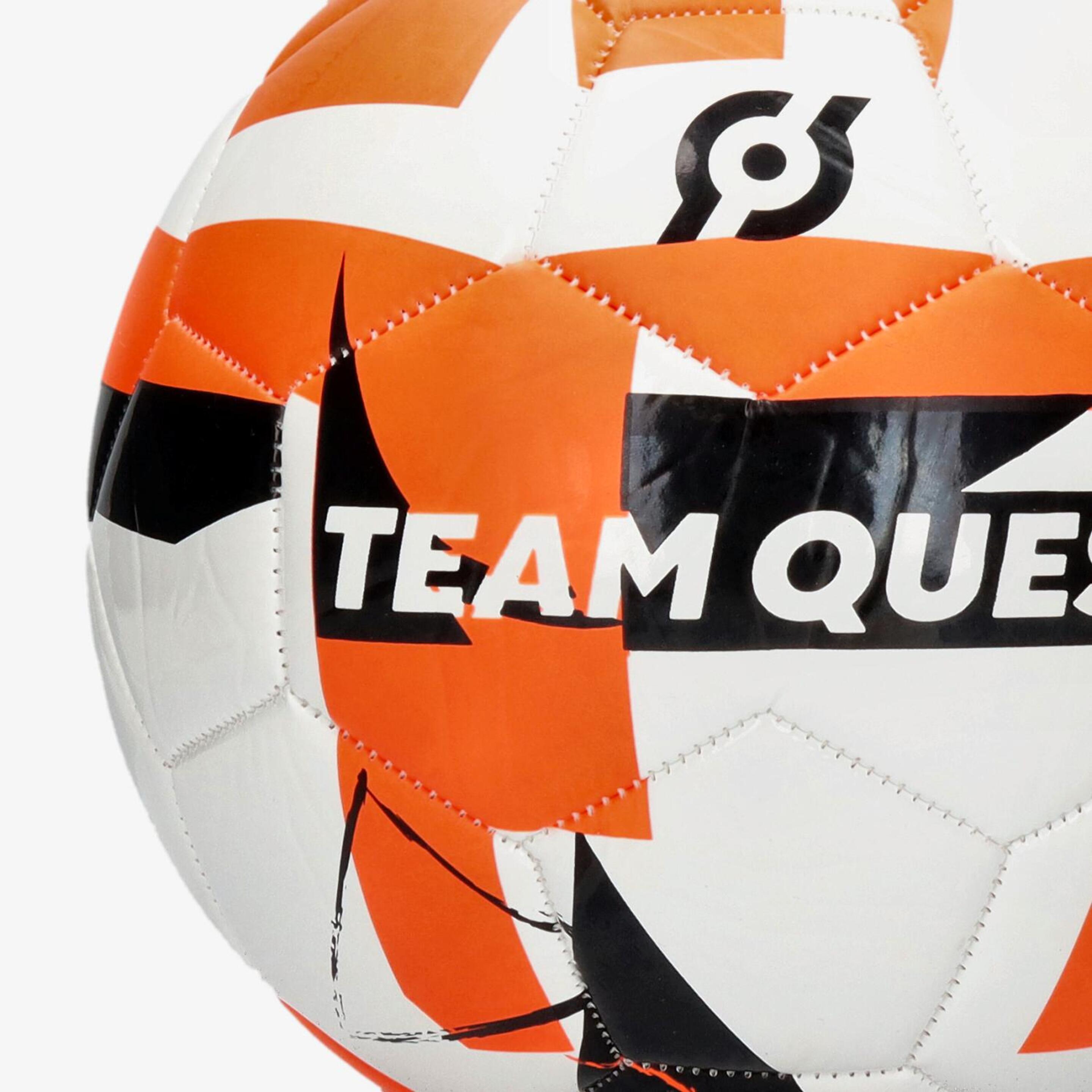 Balón Team Quest - Blanco - Balón Fútbol 7