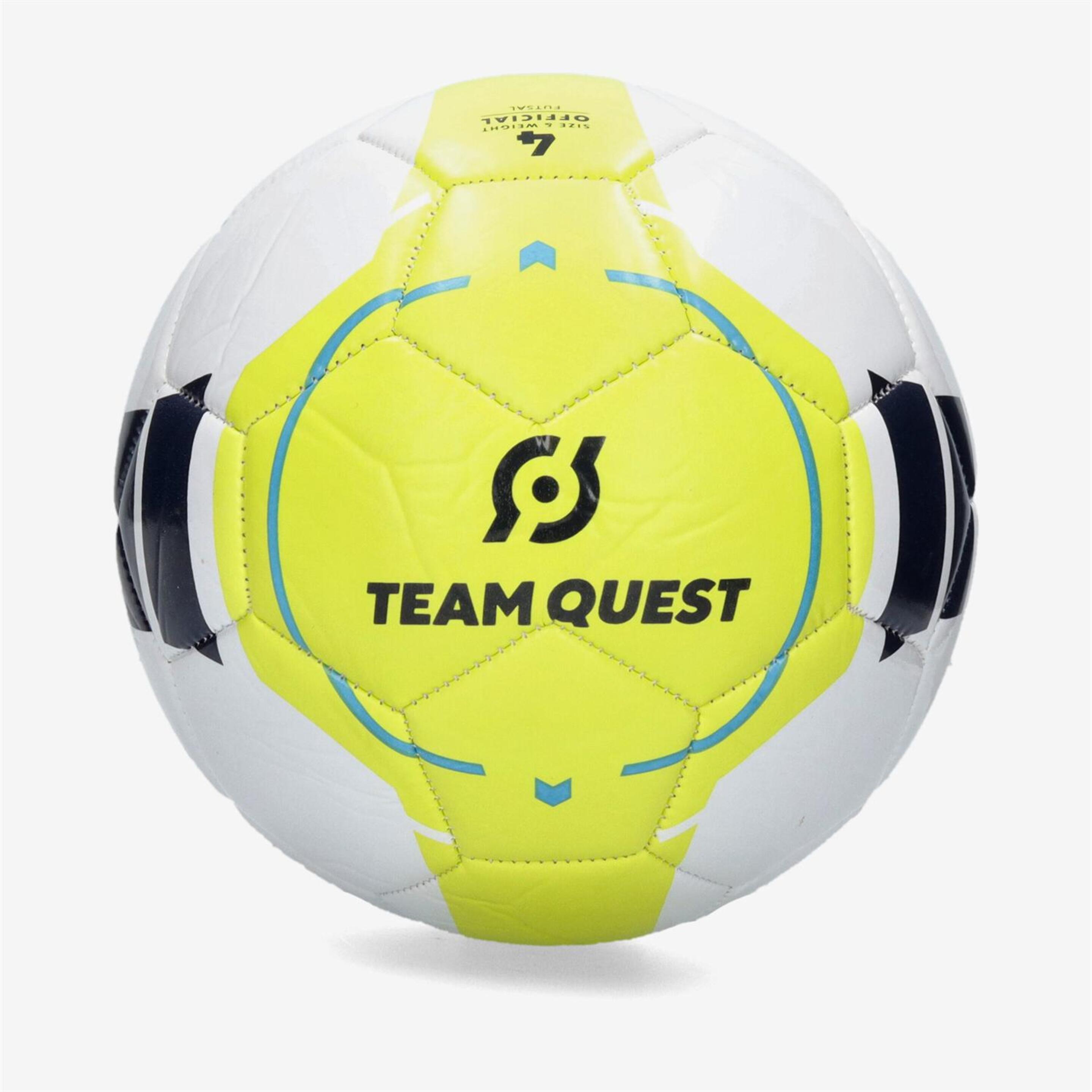 Bola Team Quest - blanco - Bola Futsal