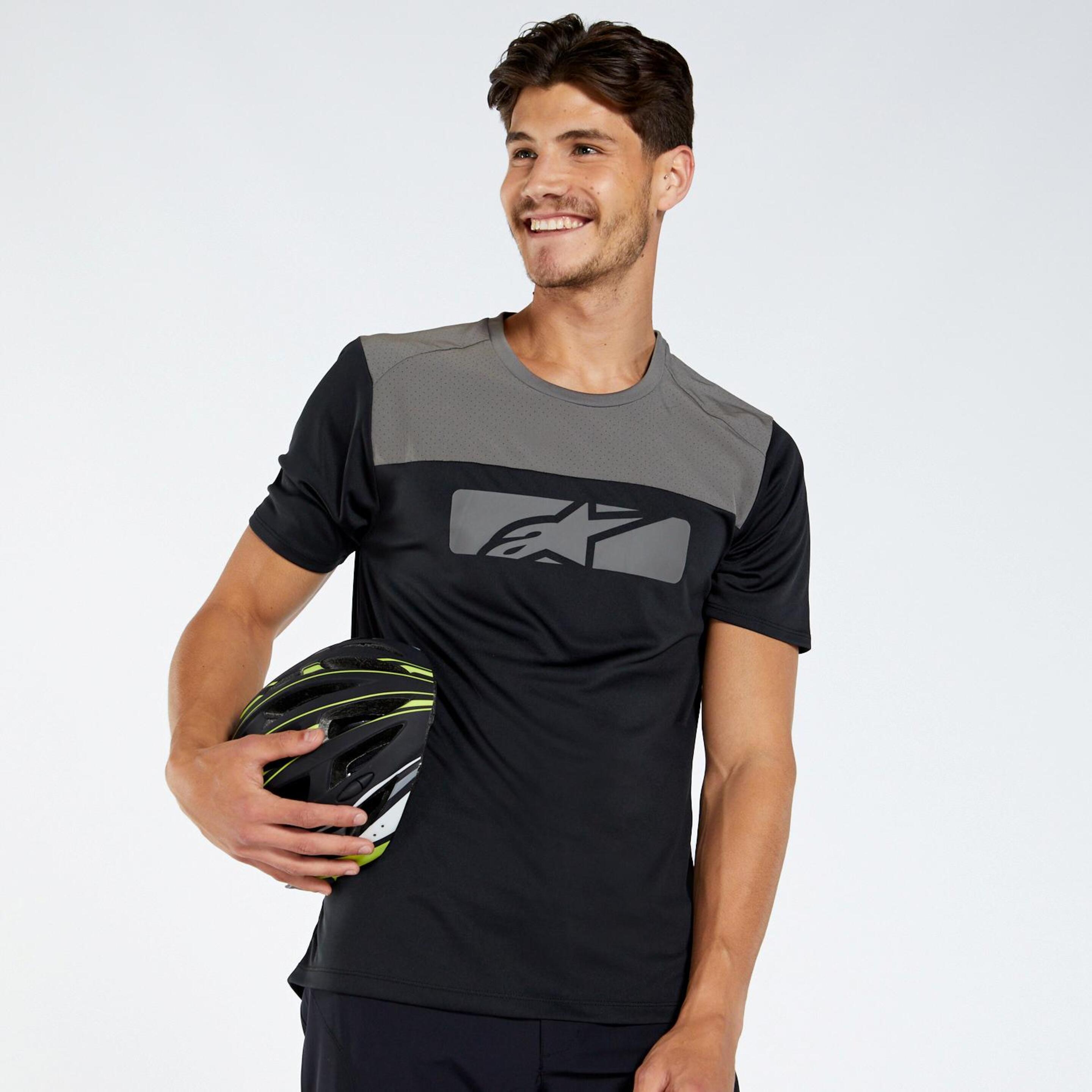 Alpinestars Drop 4.0 - negro - Camiseta Ciclismo Hombre
