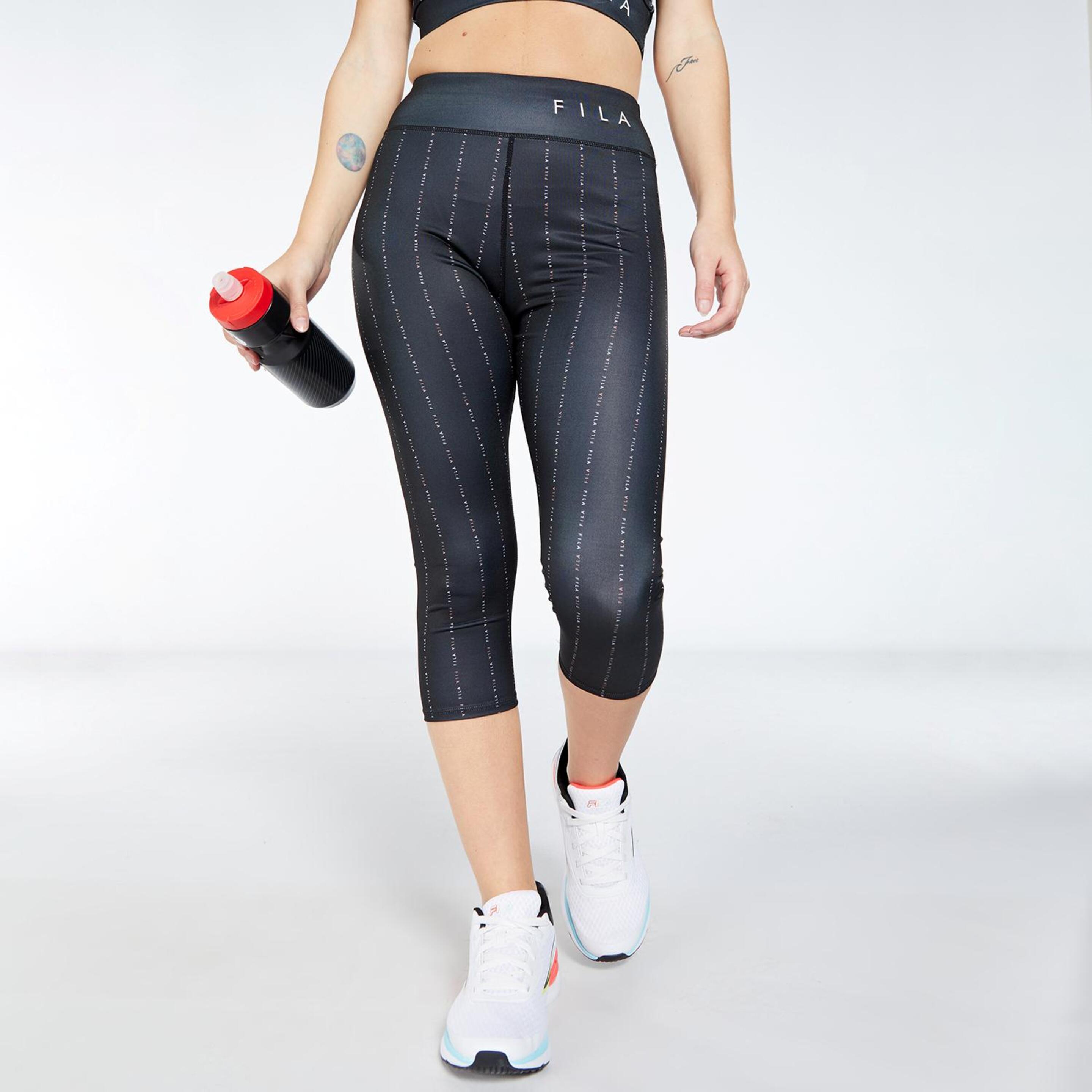 Fila Canyon - negro - Mallas Fitness Mujer