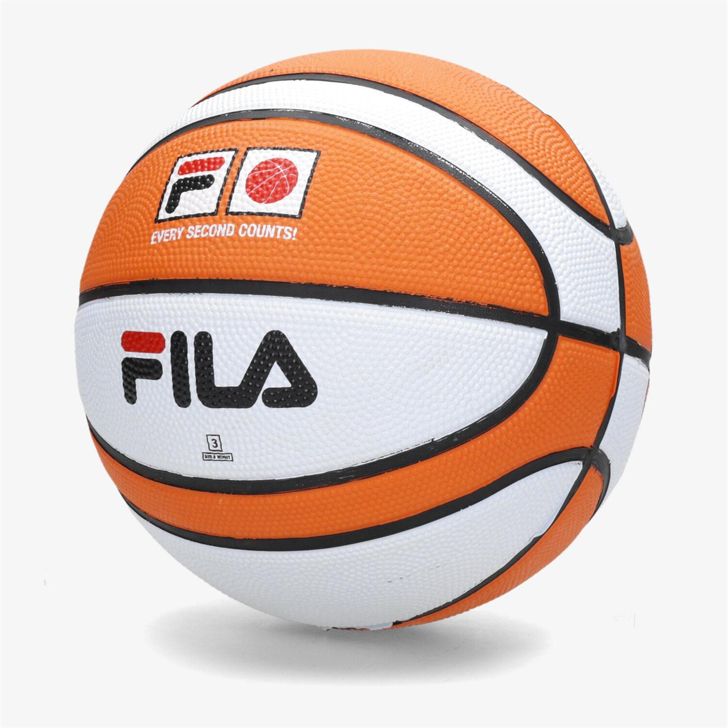 Mini Bola FILA - Branco - Mini Bola Basquetebol | Sport Zone