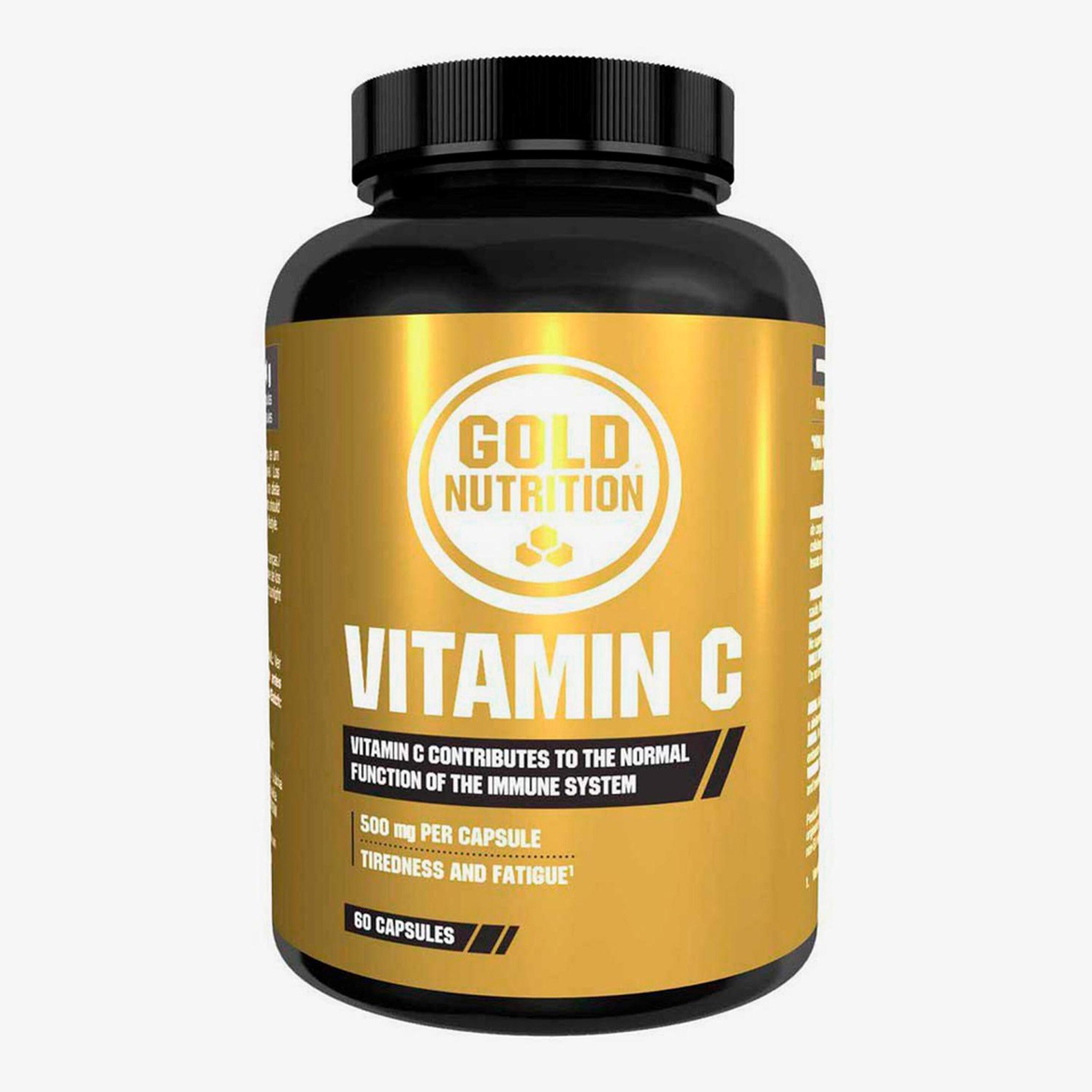 Gold Nutrition Vitamin C - Único - Vitamínico 60 Cápsulas | Sport Zone
