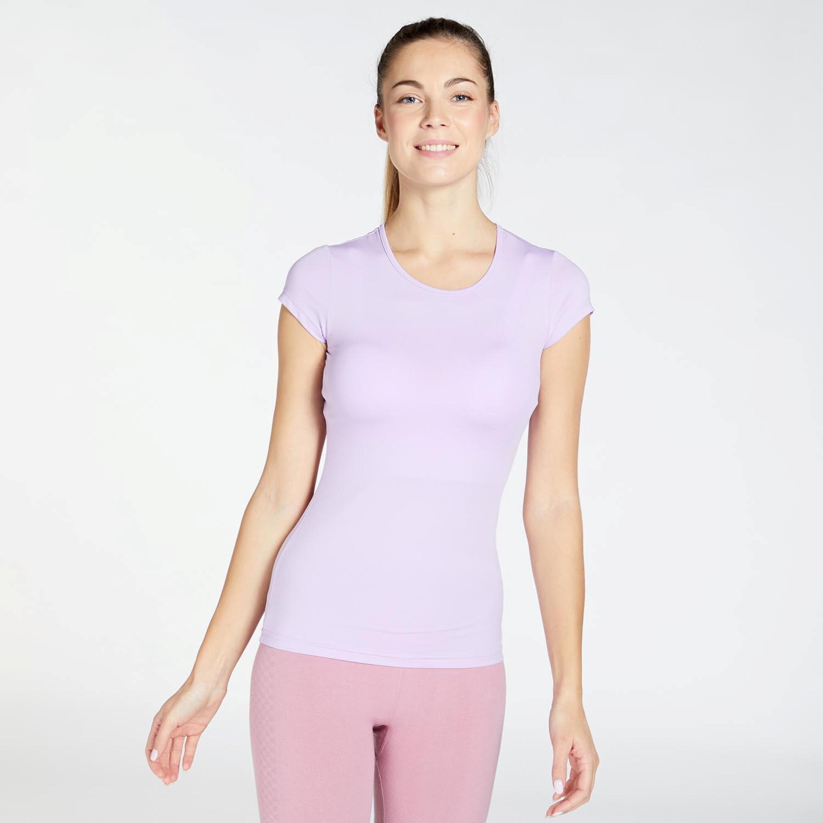 Camiseta Doone - Malva - Camiseta Fitness Mujer  | Sprinter