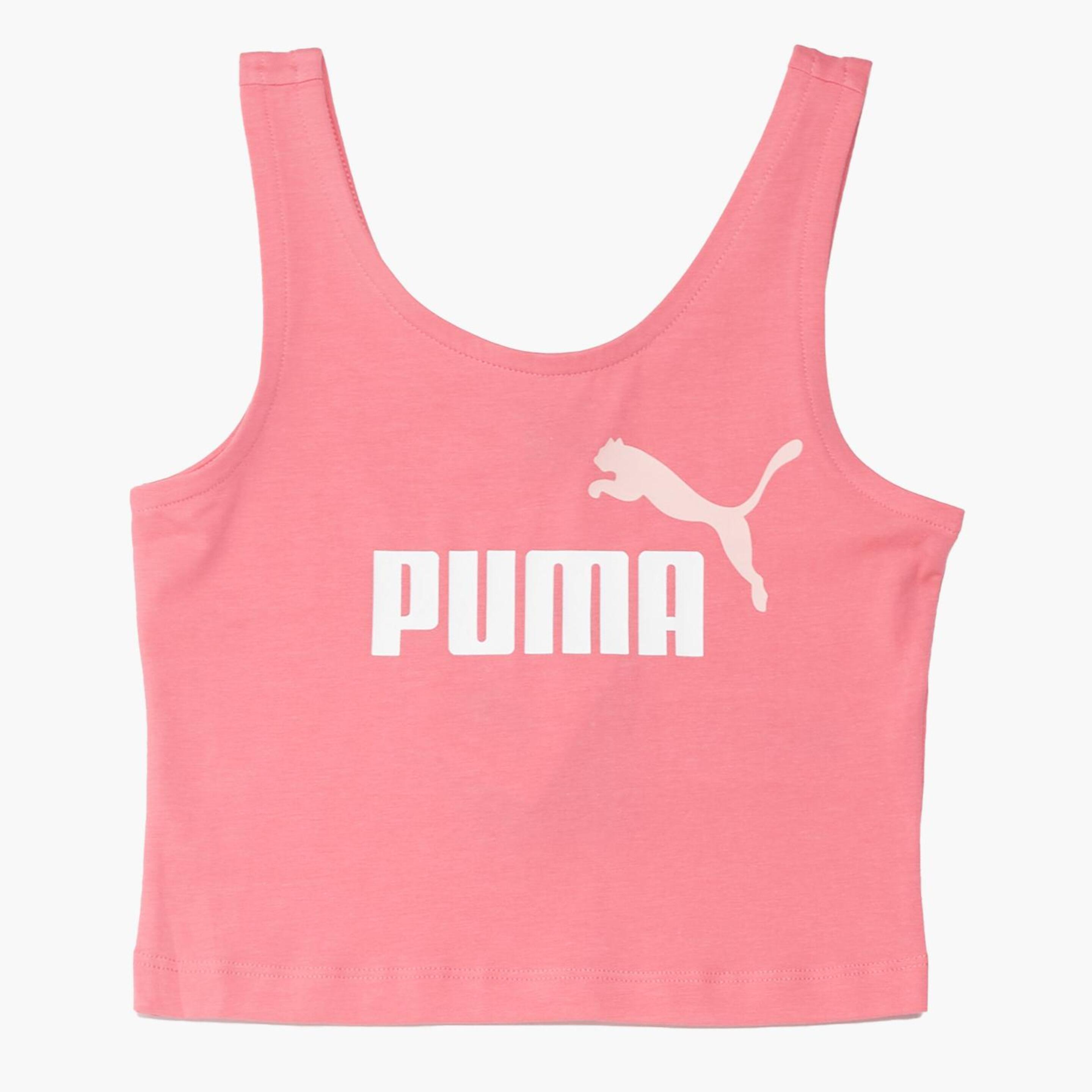 Camisola Puma - rosa - Camisola Alças Rapariga