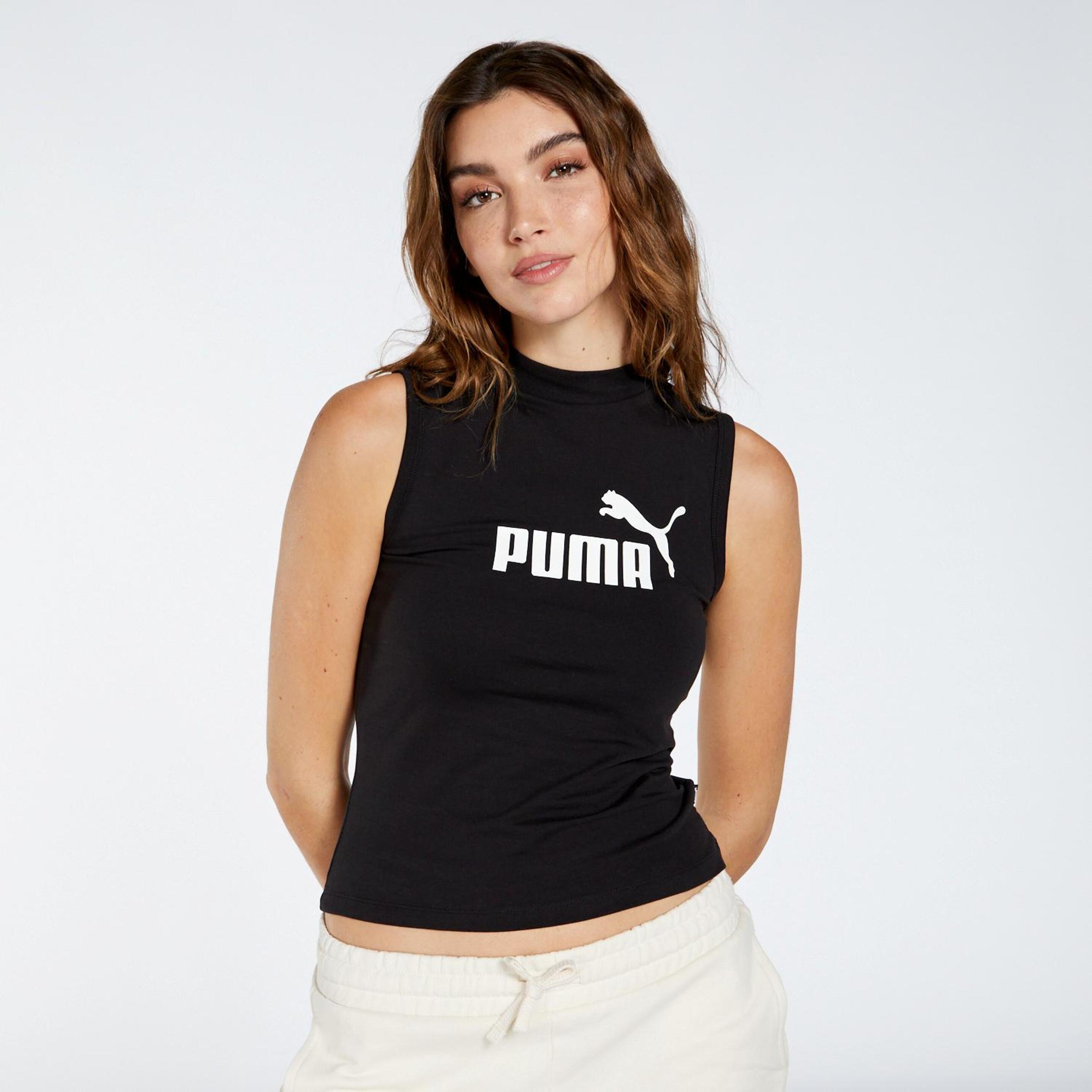 Puma Ess - negro - Camisola Alças Mulher